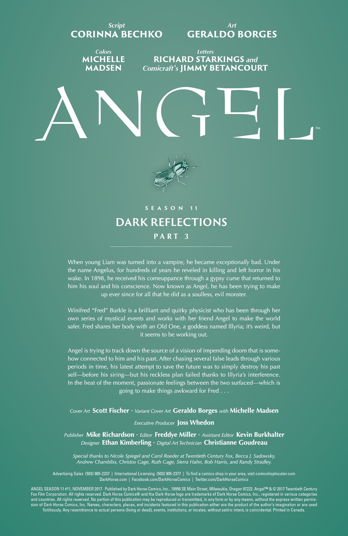 Read online Angel Season 11 comic -  Issue #11 - 2