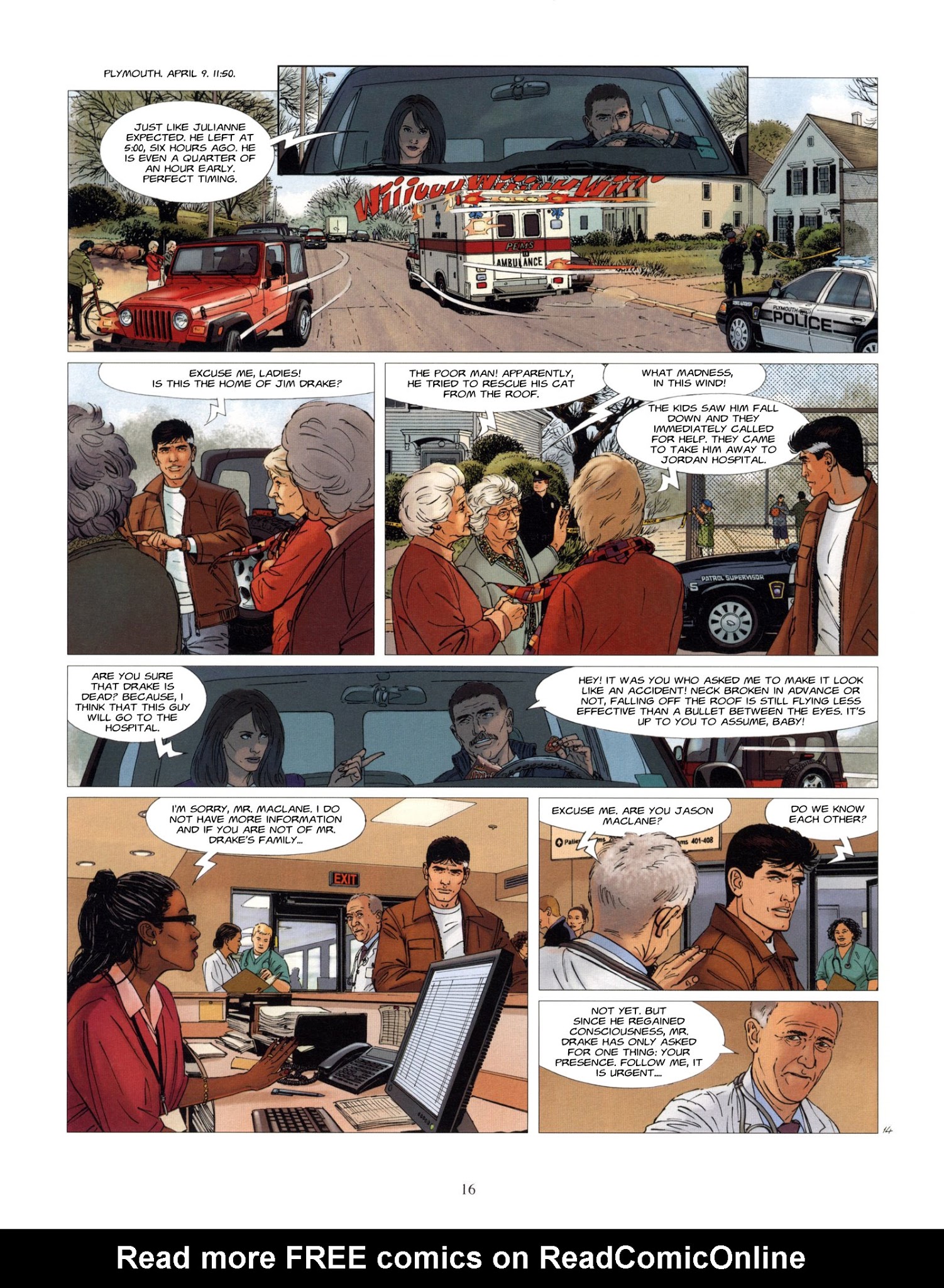 Read online XIII comic -  Issue #20 - 16