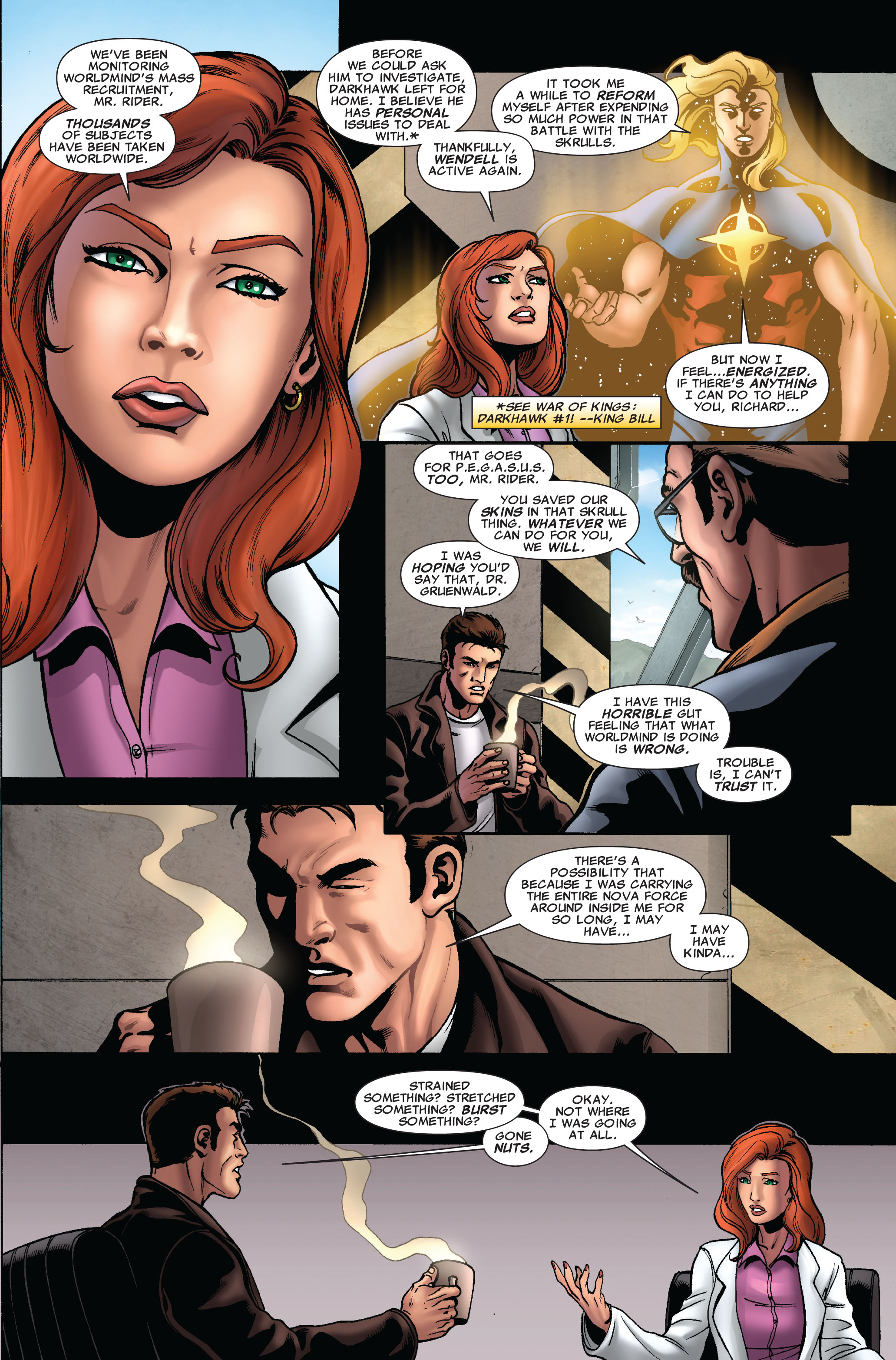 Read online Nova (2007) comic -  Issue #22 - 14