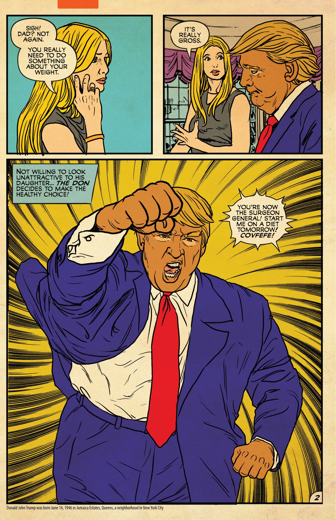 Read online Tremendous Trump comic -  Issue # Full - 4