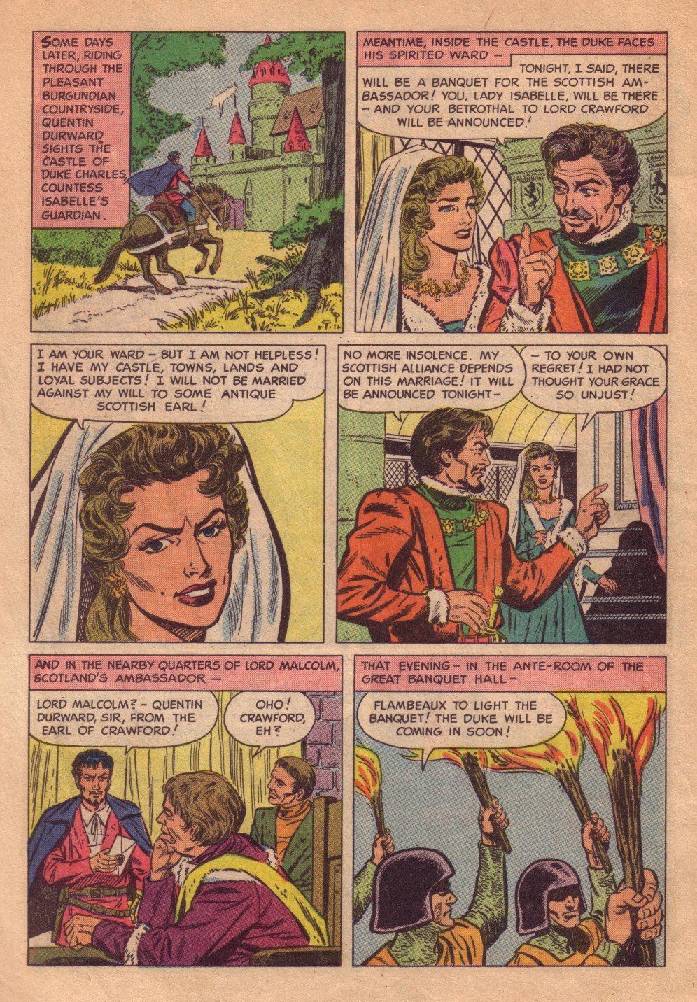 Read online Four Color Comics comic -  Issue #672 - 4