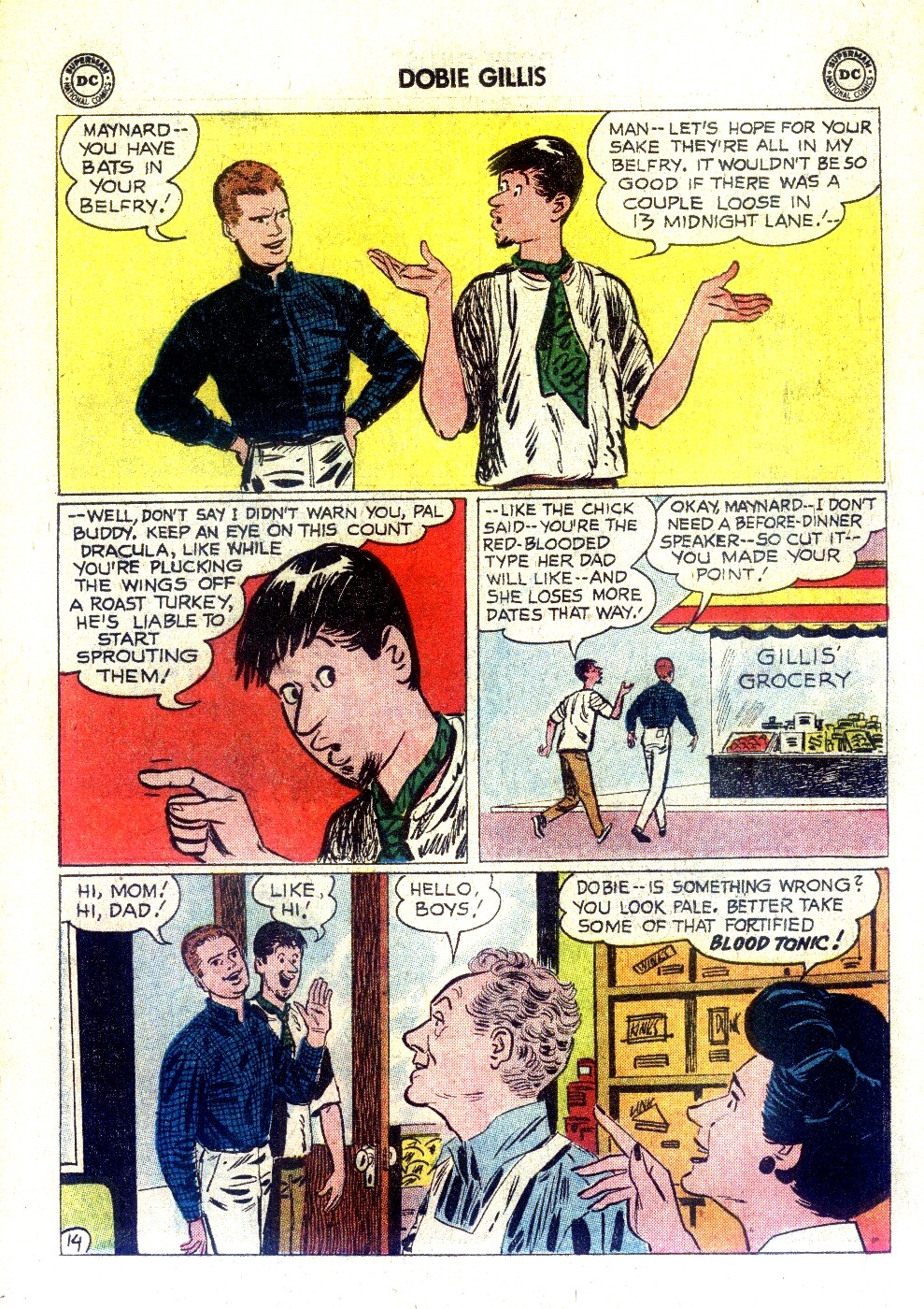 Read online Many Loves of Dobie Gillis comic -  Issue #7 - 18