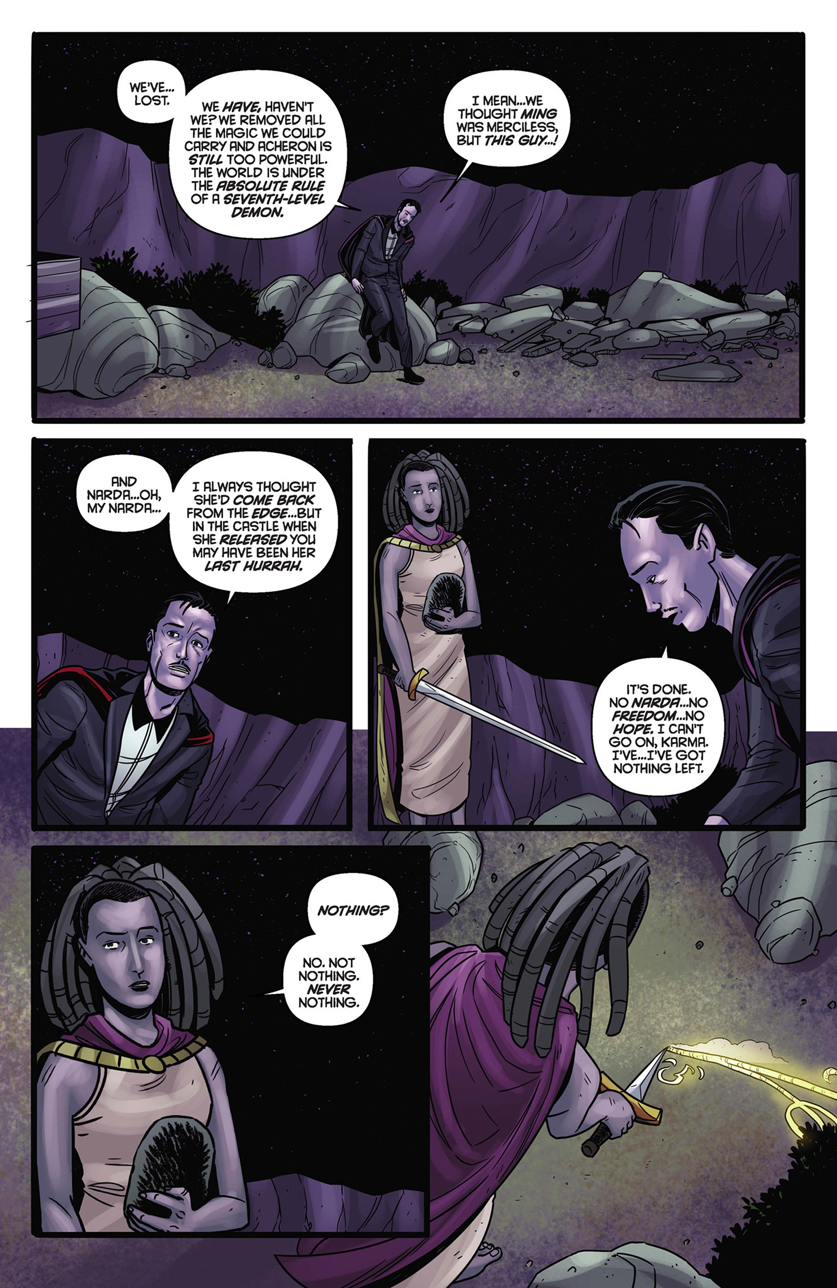 Read online King: Mandrake the Magician comic -  Issue #4 - 10