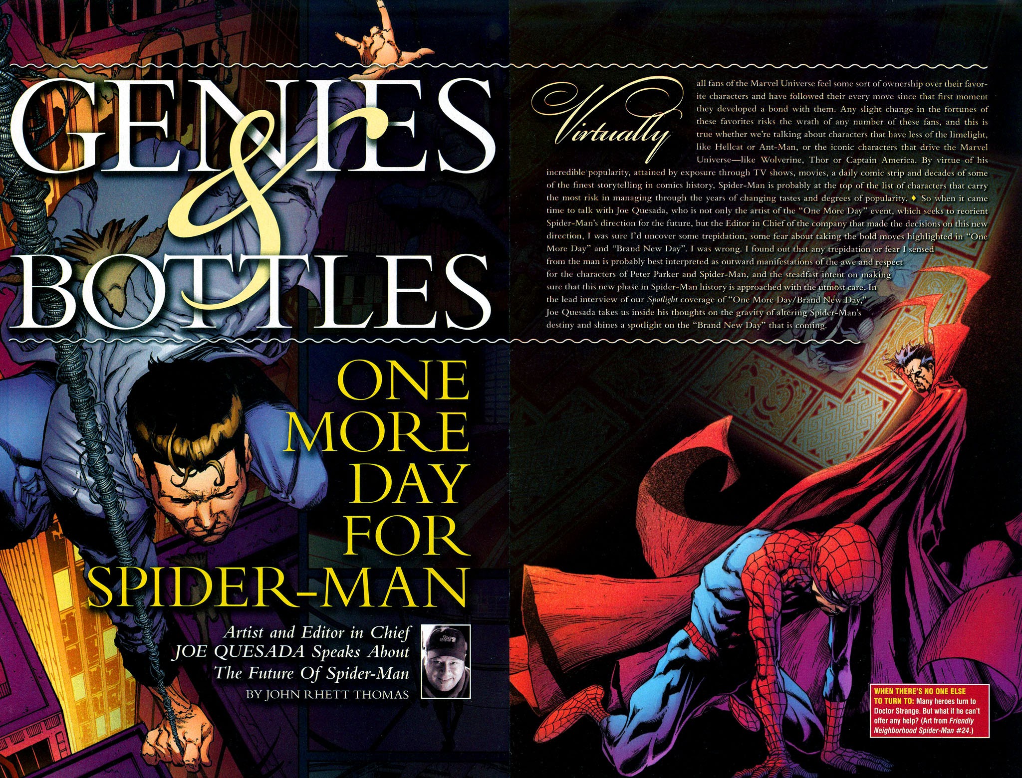 Read online Marvel Spotlight: Spider-Man - One More Day/Brand New Day comic -  Issue # Full - 3