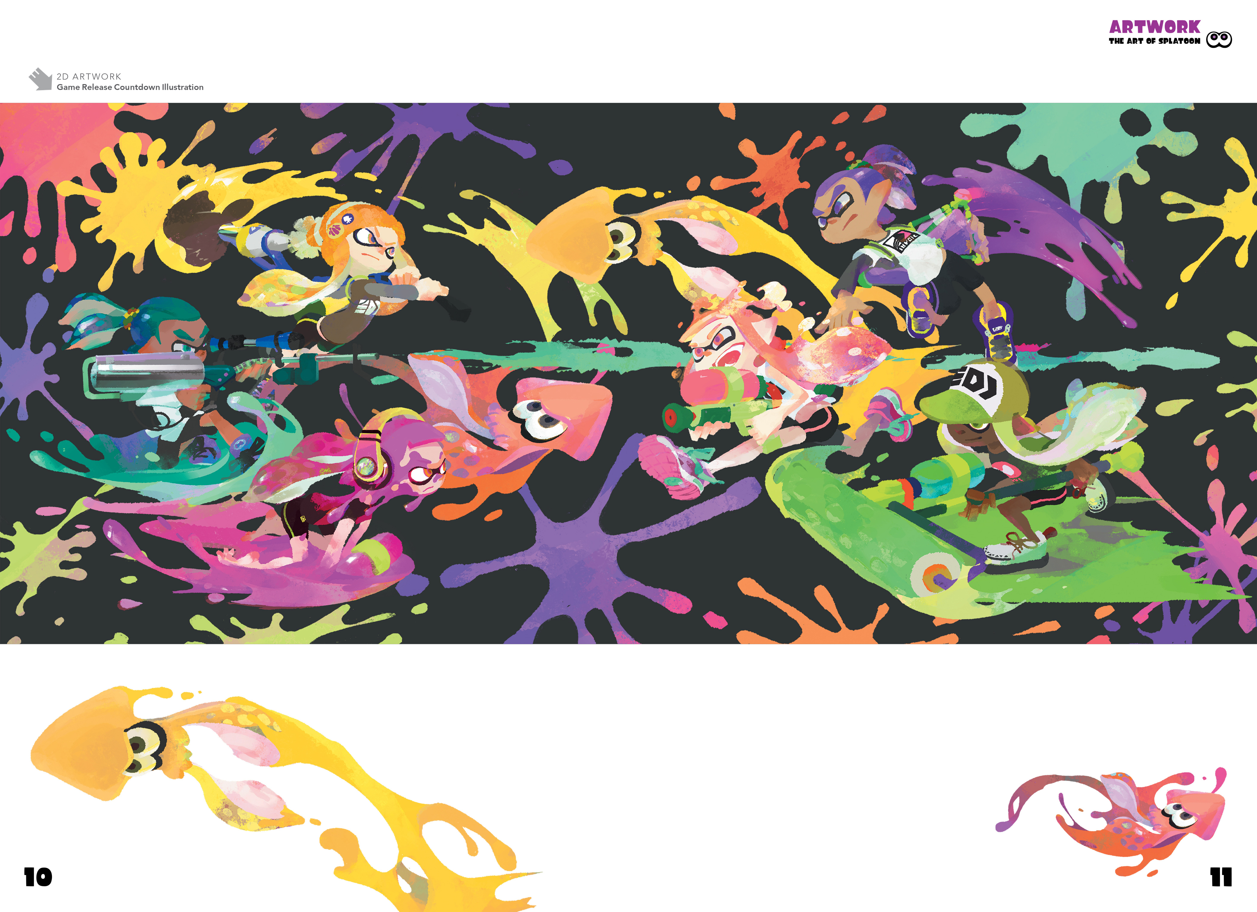 Read online The Art of Splatoon comic -  Issue # TPB (Part 1) - 9