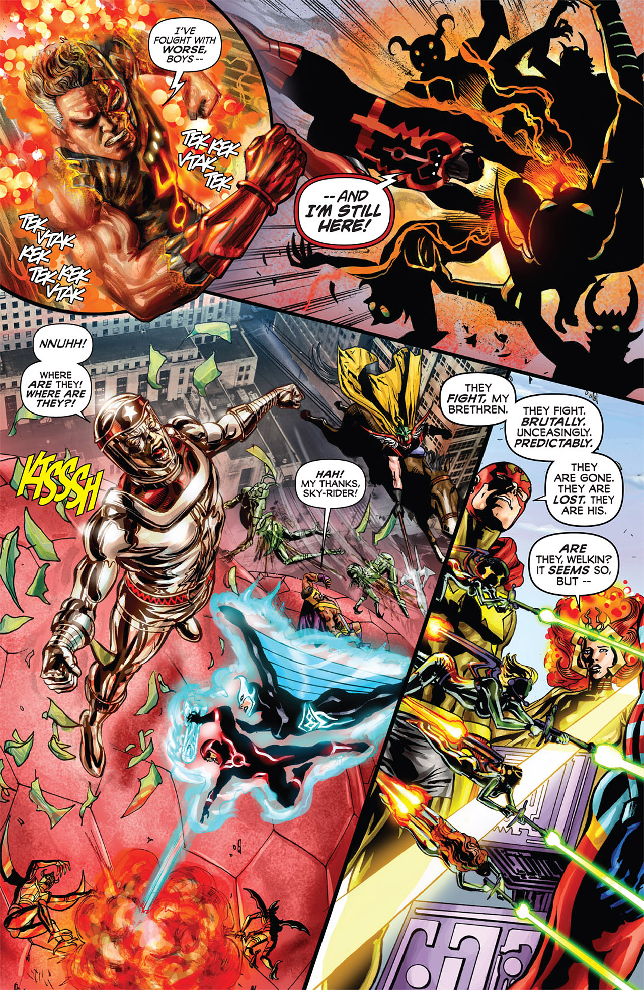 Read online Kirby: Genesis comic -  Issue #7 - 15