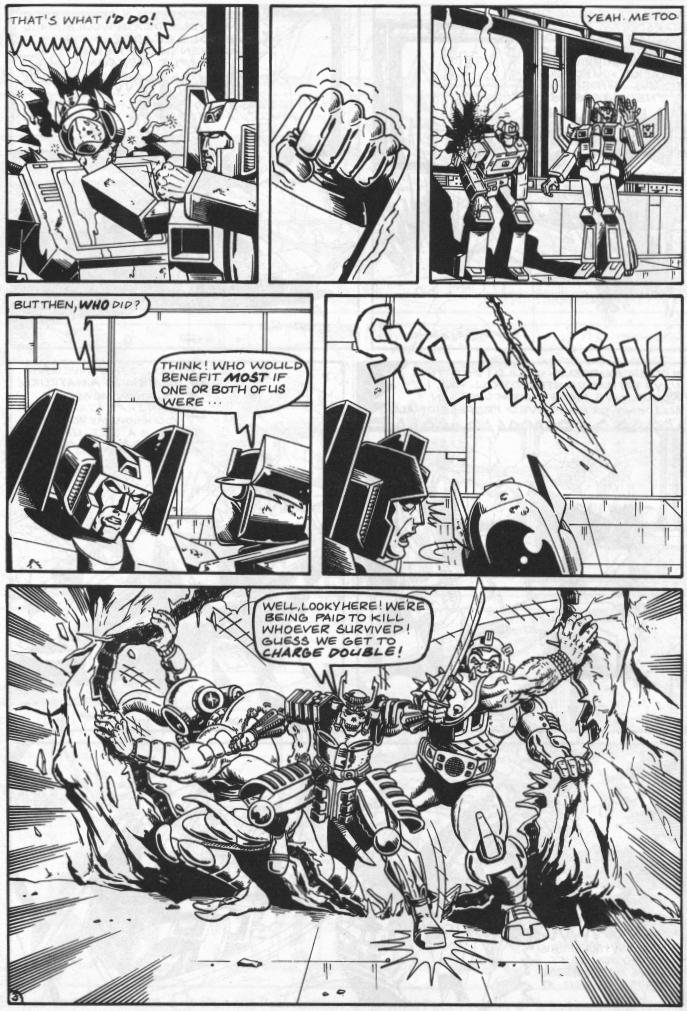 Read online The Transformers (UK) comic -  Issue #285 - 9