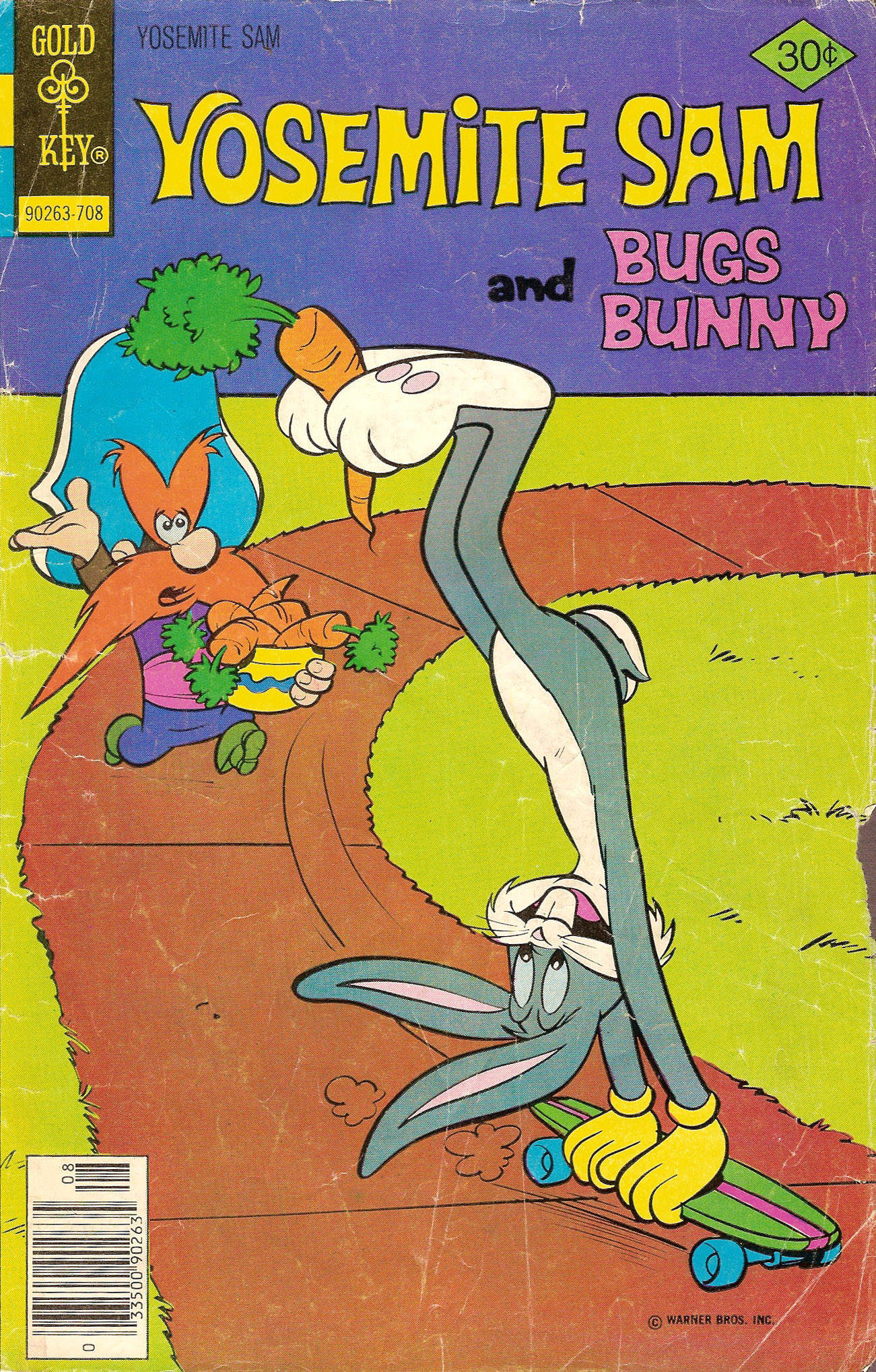 Read online Yosemite Sam and Bugs Bunny comic -  Issue #46 - 1