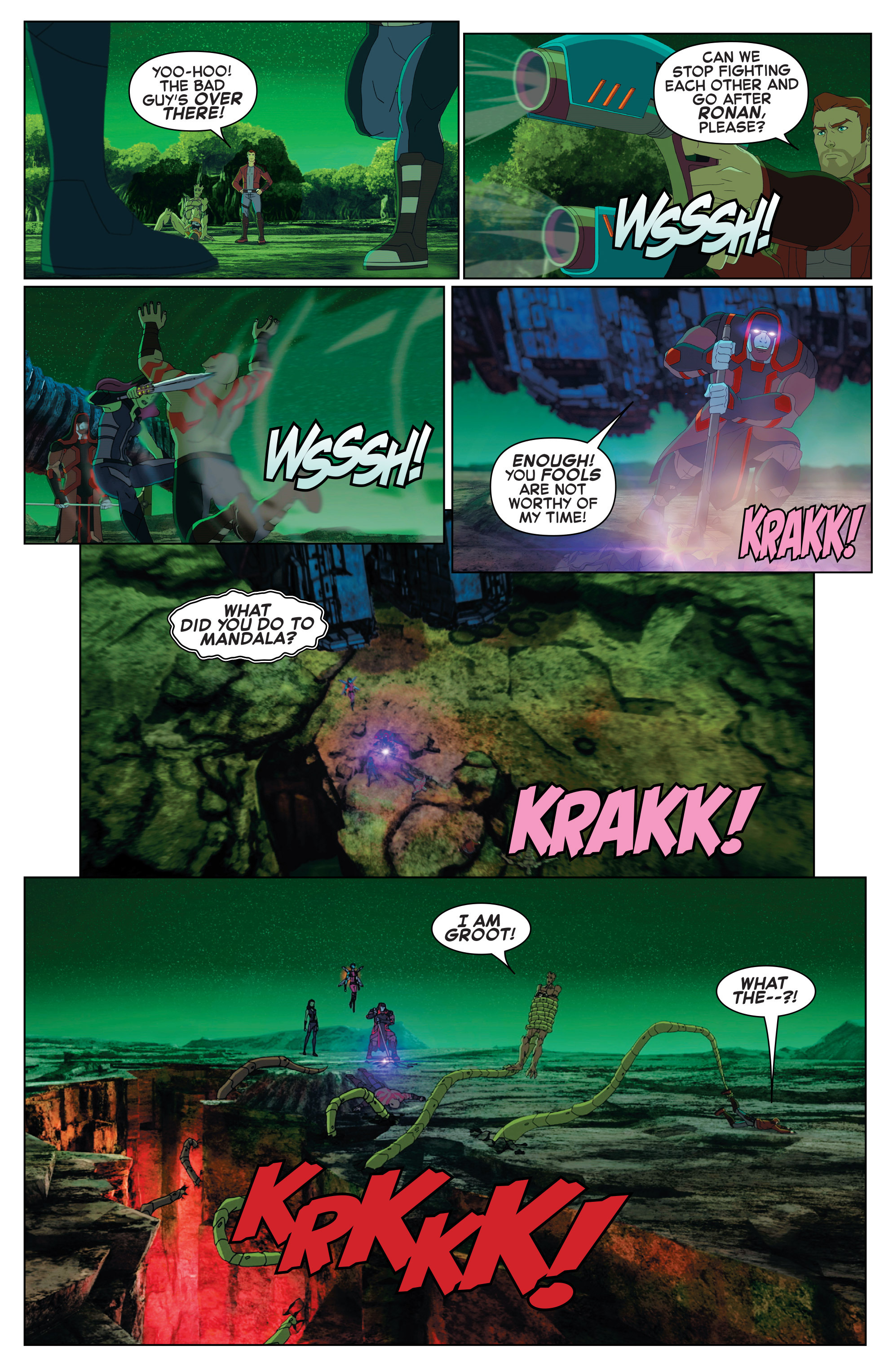 Read online Marvel Universe Guardians of the Galaxy [II] comic -  Issue #10 - 14