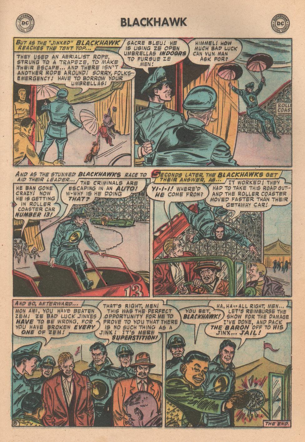 Read online Blackhawk (1957) comic -  Issue #121 - 21