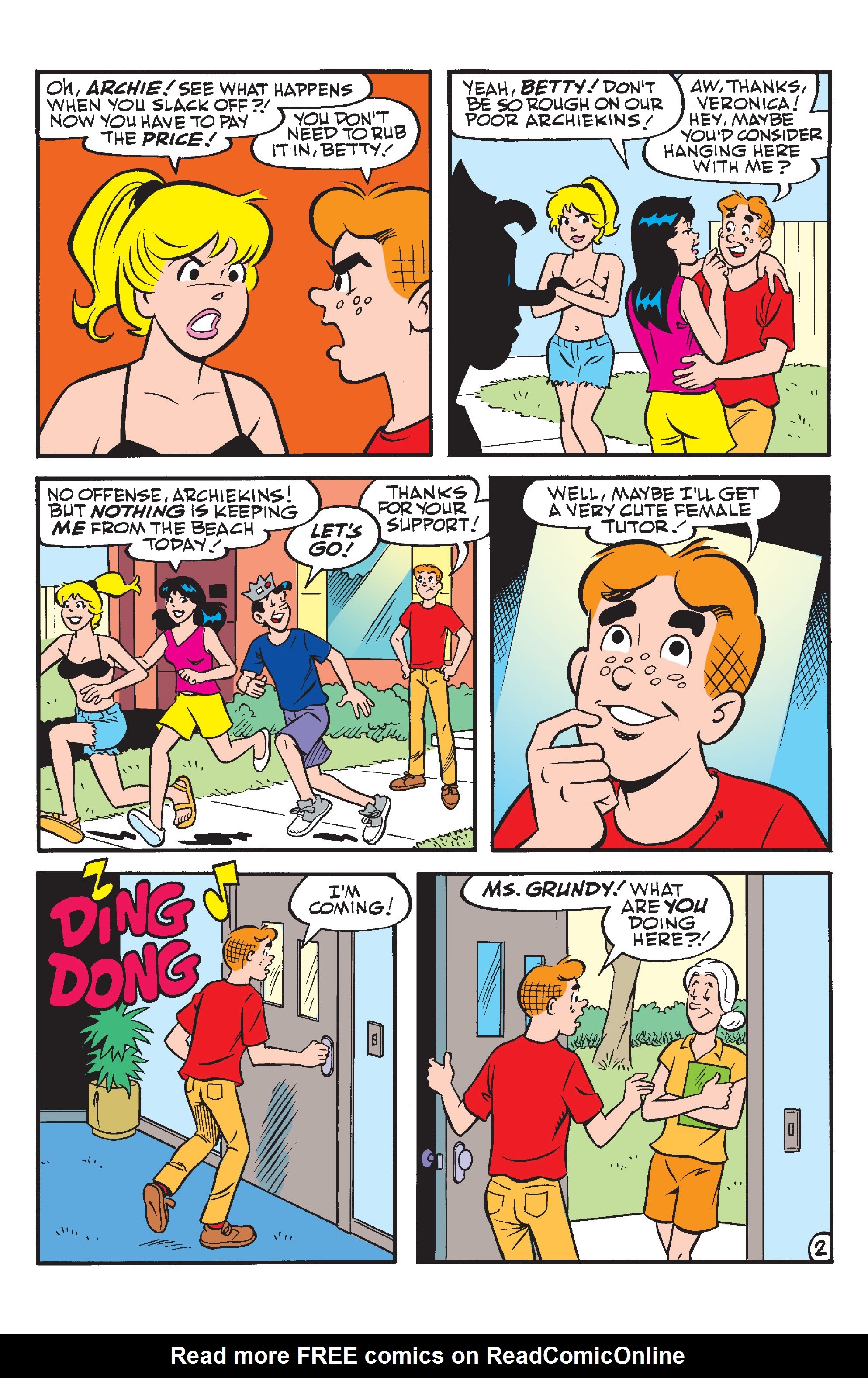 Read online Archie & Friends: Summer Vacation comic -  Issue # Full - 19
