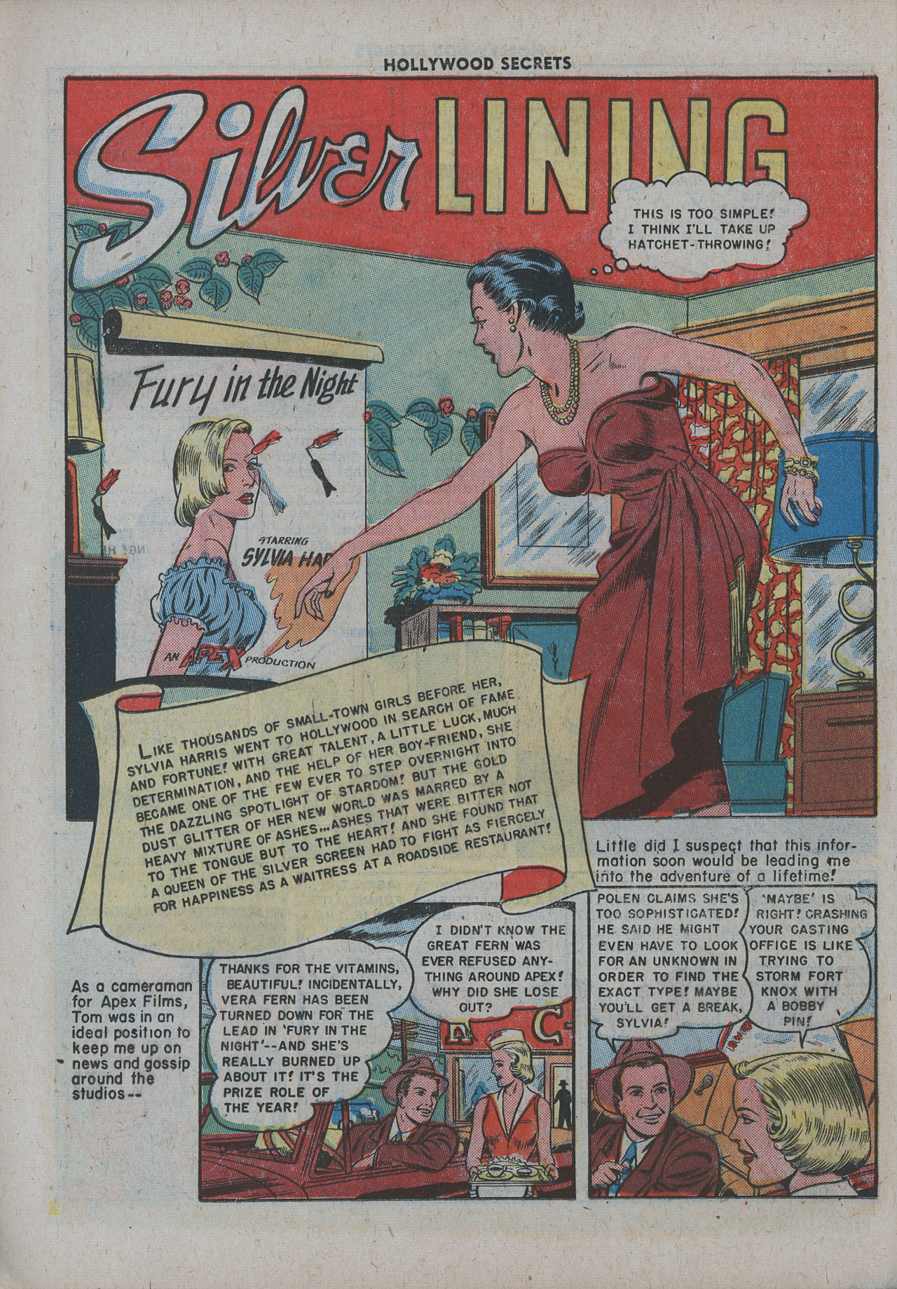Read online Hollywood Secrets comic -  Issue #3 - 12
