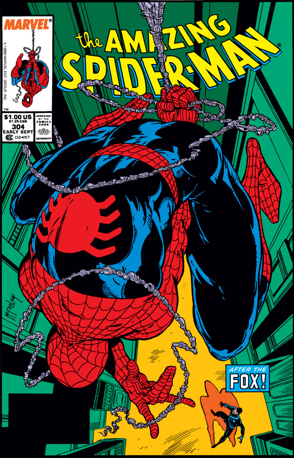 Read online The Amazing Spider-Man (1963) comic -  Issue #304 - 1