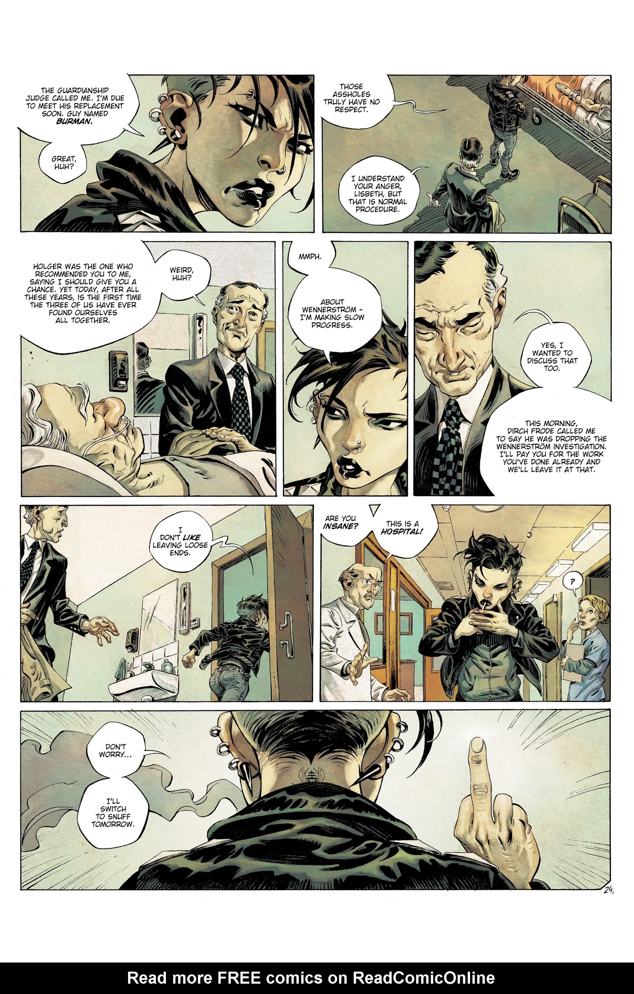 Read online Millennium: The Girl With the Dragon Tattoo comic -  Issue #1 - 29