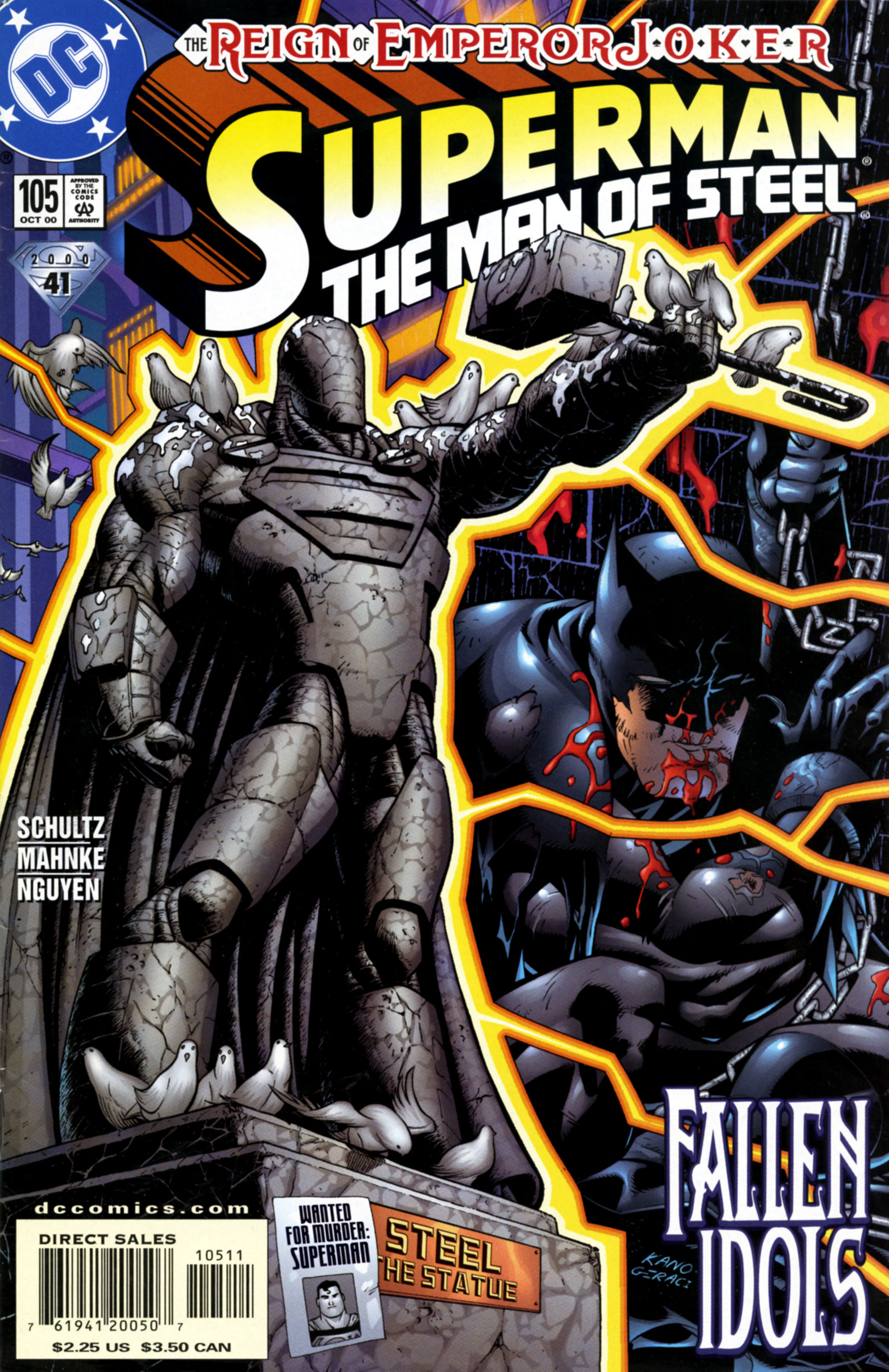 Read online Superman: The Man of Steel (1991) comic -  Issue #105 - 1
