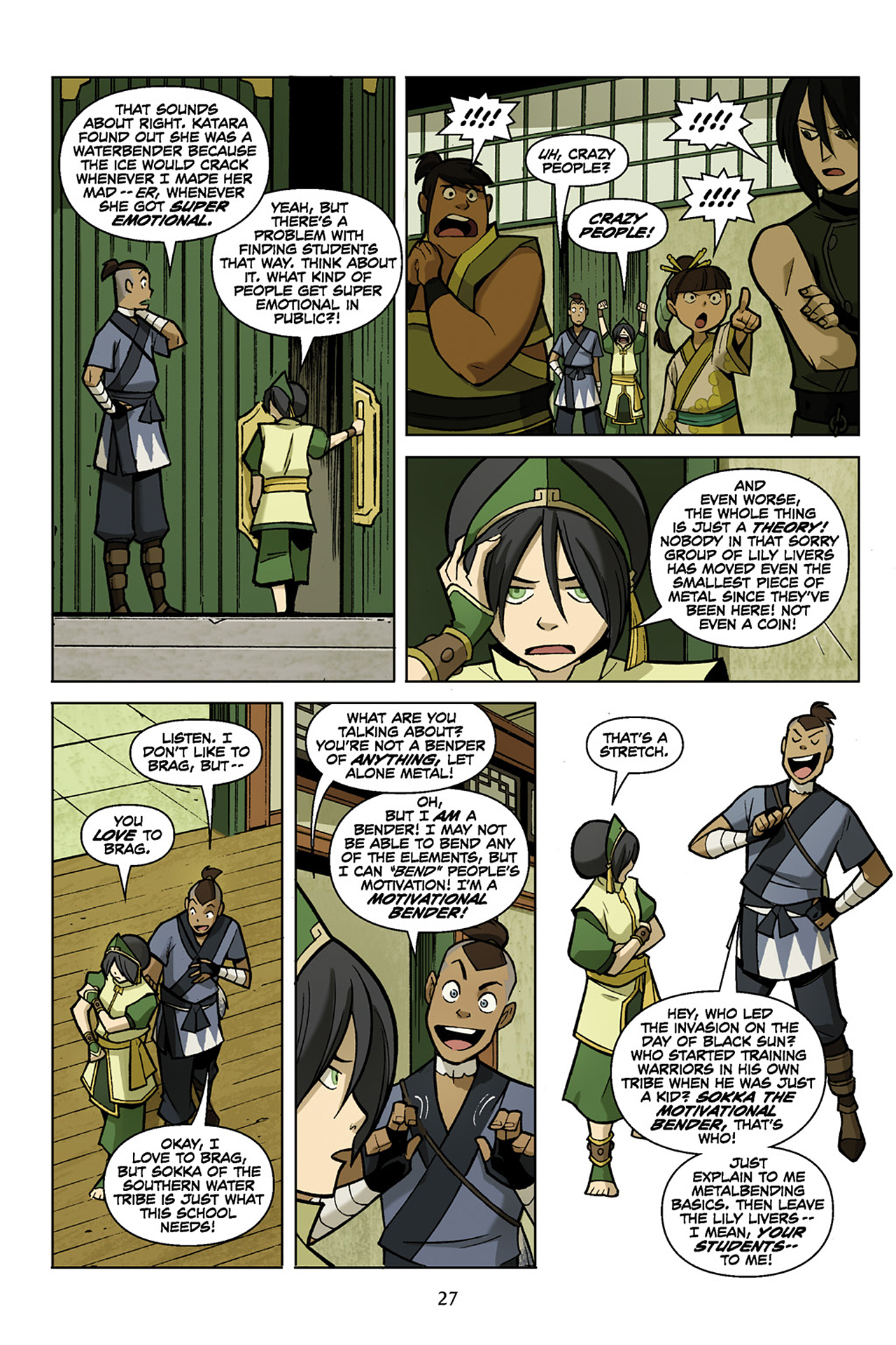 Read online Nickelodeon Avatar: The Last Airbender - The Promise comic -  Issue # Part 2 - 28