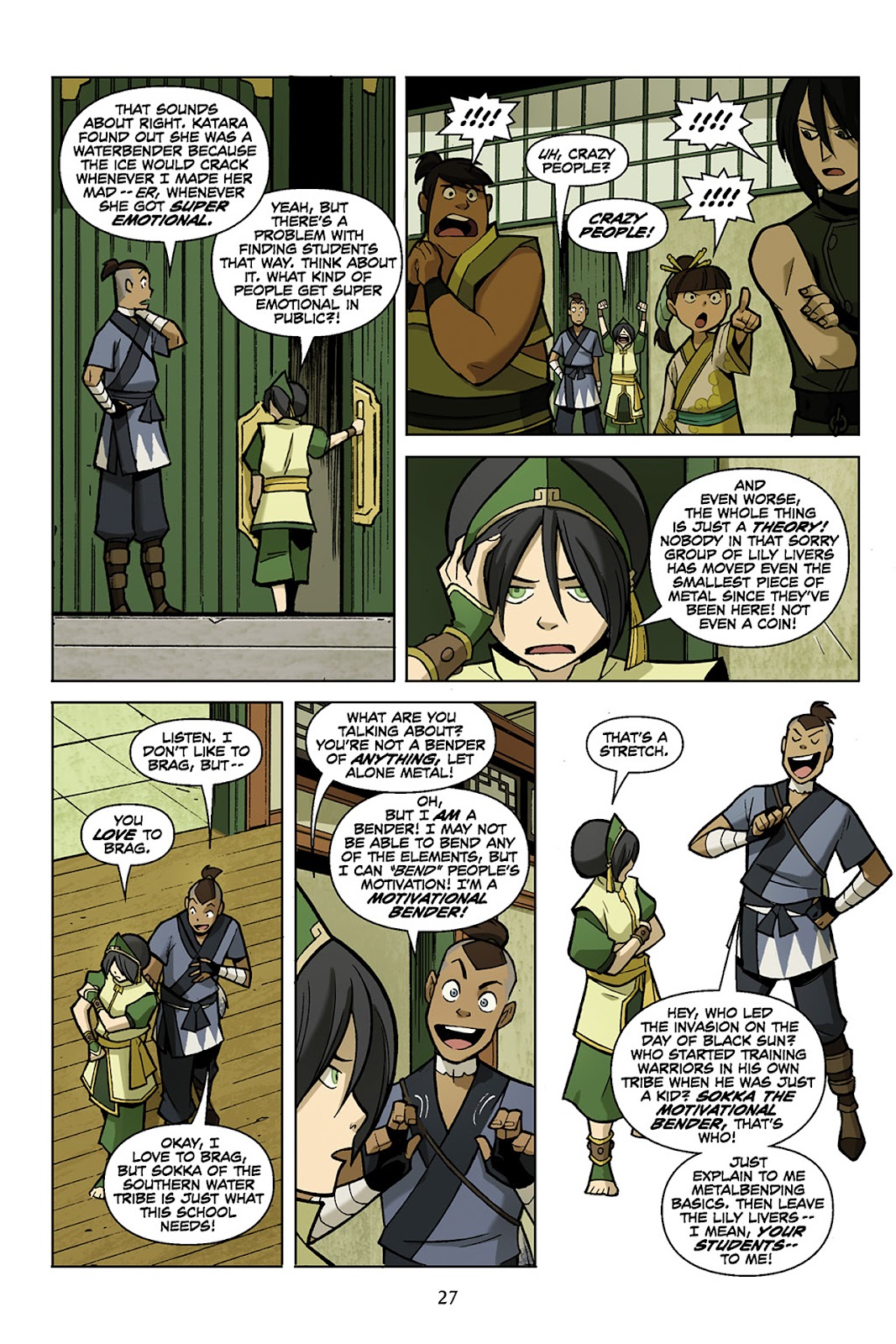 Nickelodeon Avatar: The Last Airbender - The Promise issue Part 2 - Page 28