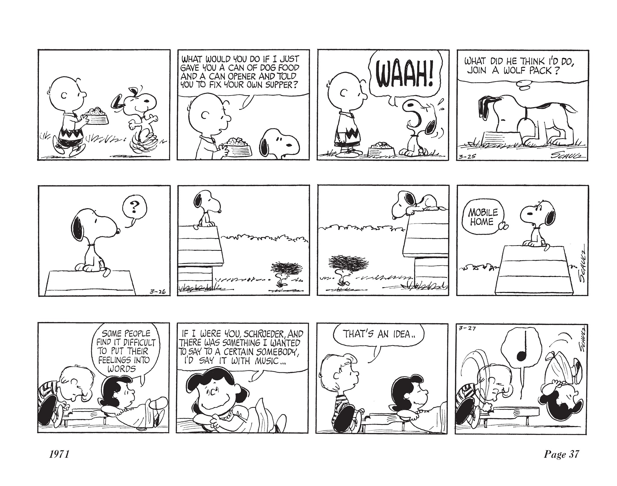 Read online The Complete Peanuts comic -  Issue # TPB 11 - 52