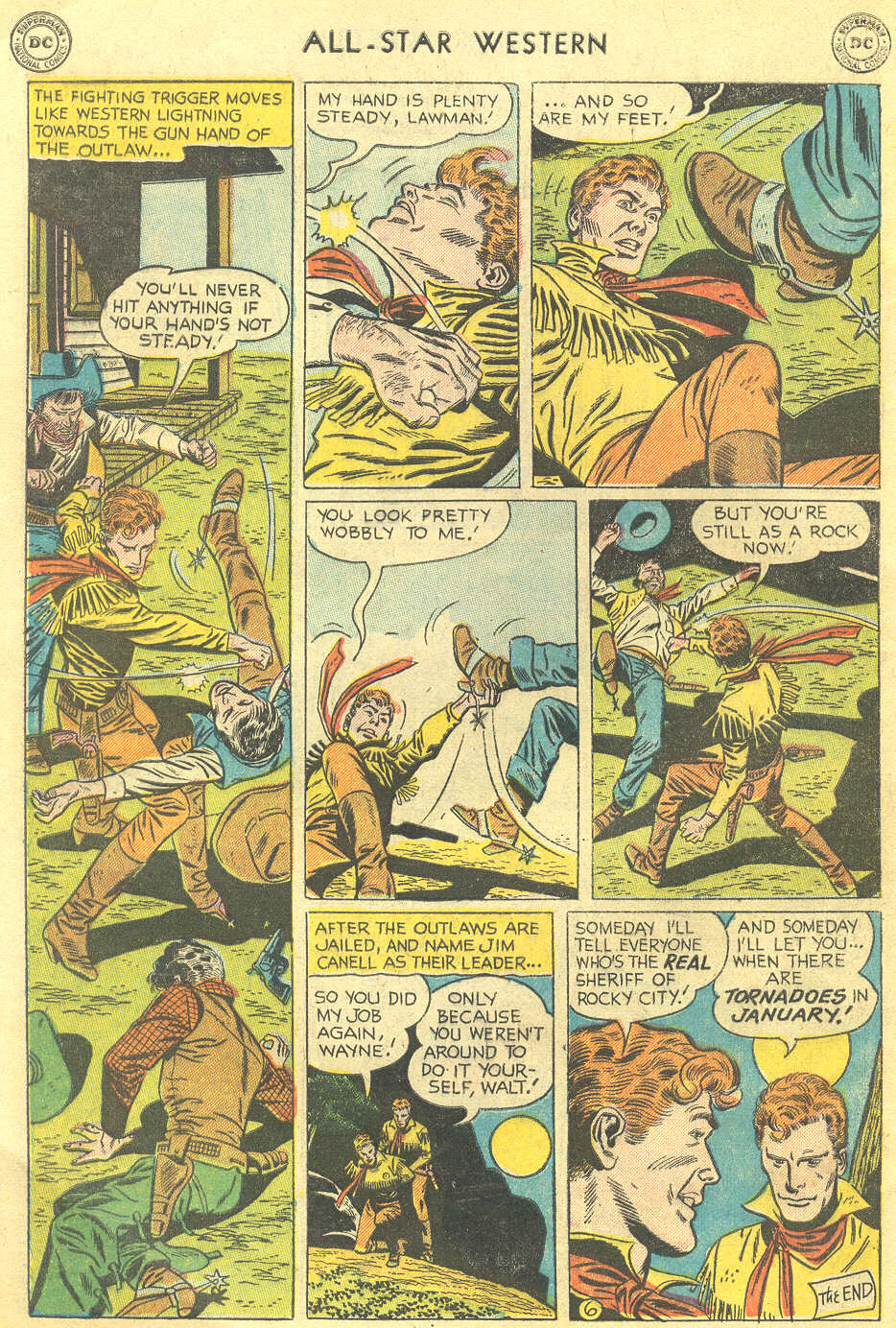 Read online All-Star Western (1951) comic -  Issue #84 - 8