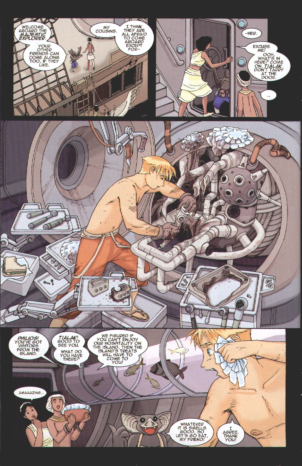 Read online Neotopia Vol. 2: The Perilous Winds of Athanon comic -  Issue #4 - 4
