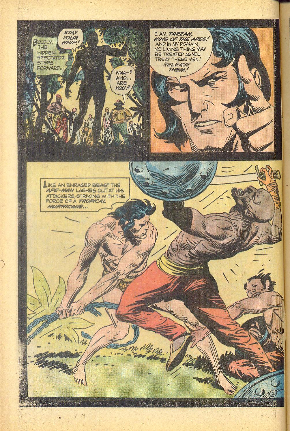 Read online Tarzan (1972) comic -  Issue #215 - 4