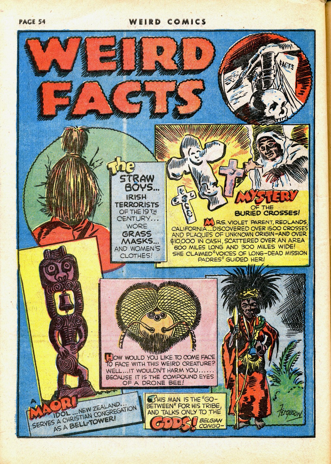 Read online Weird Comics comic -  Issue #7 - 56