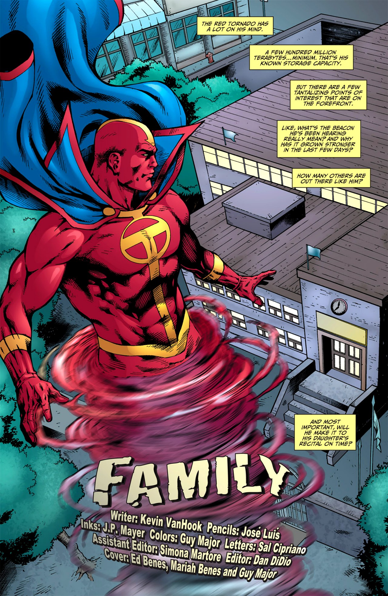 Read online Red Tornado (2009) comic -  Issue #1 - 2