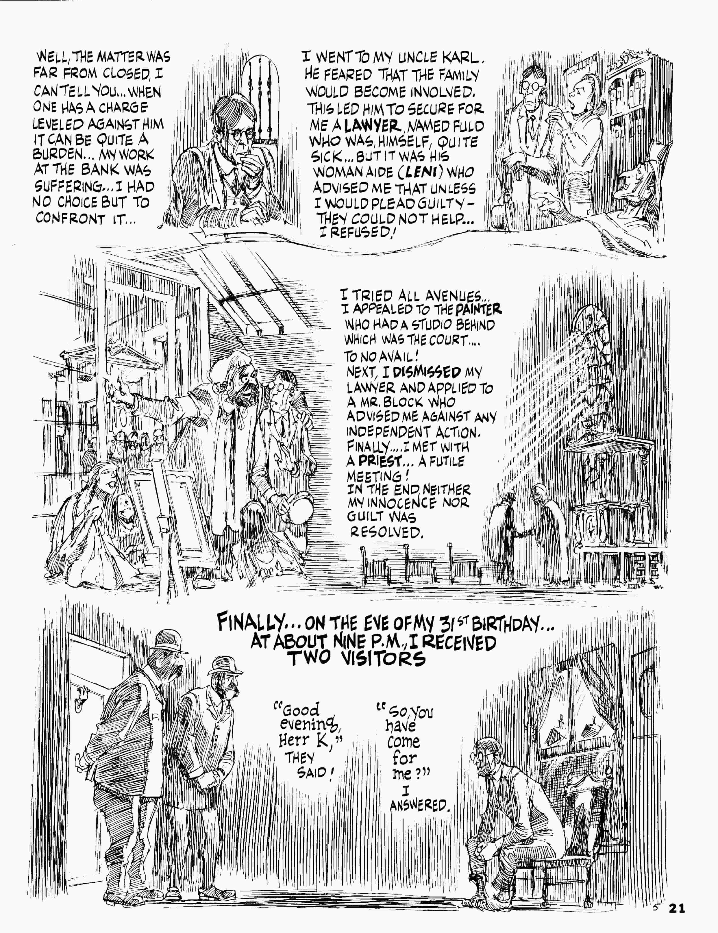 Read online Will Eisner's Quarterly comic -  Issue #8 - 23