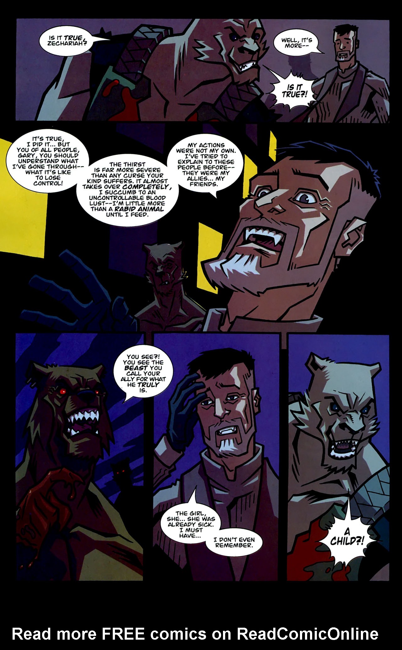 Read online The Astounding Wolf-Man comic -  Issue #4 - 14