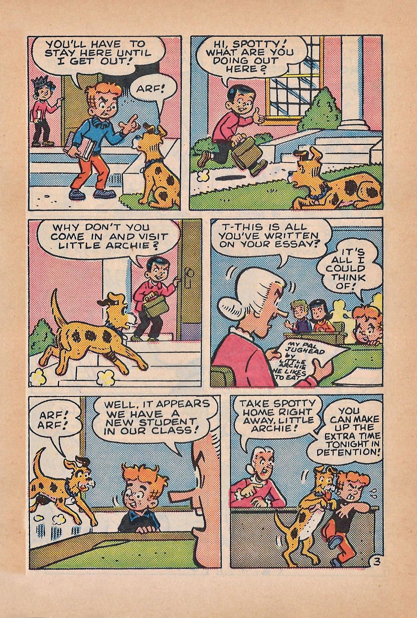 Read online Little Archie Comics Digest Magazine comic -  Issue #36 - 93