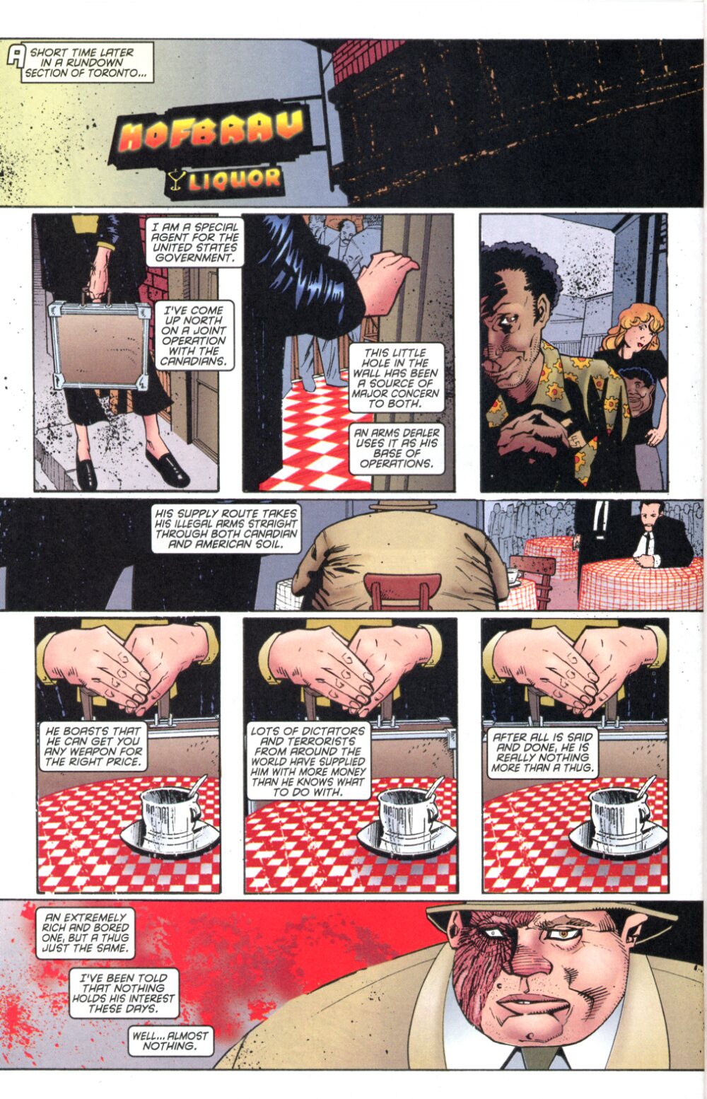 Read online Logan: Shadow Society comic -  Issue # Full - 6