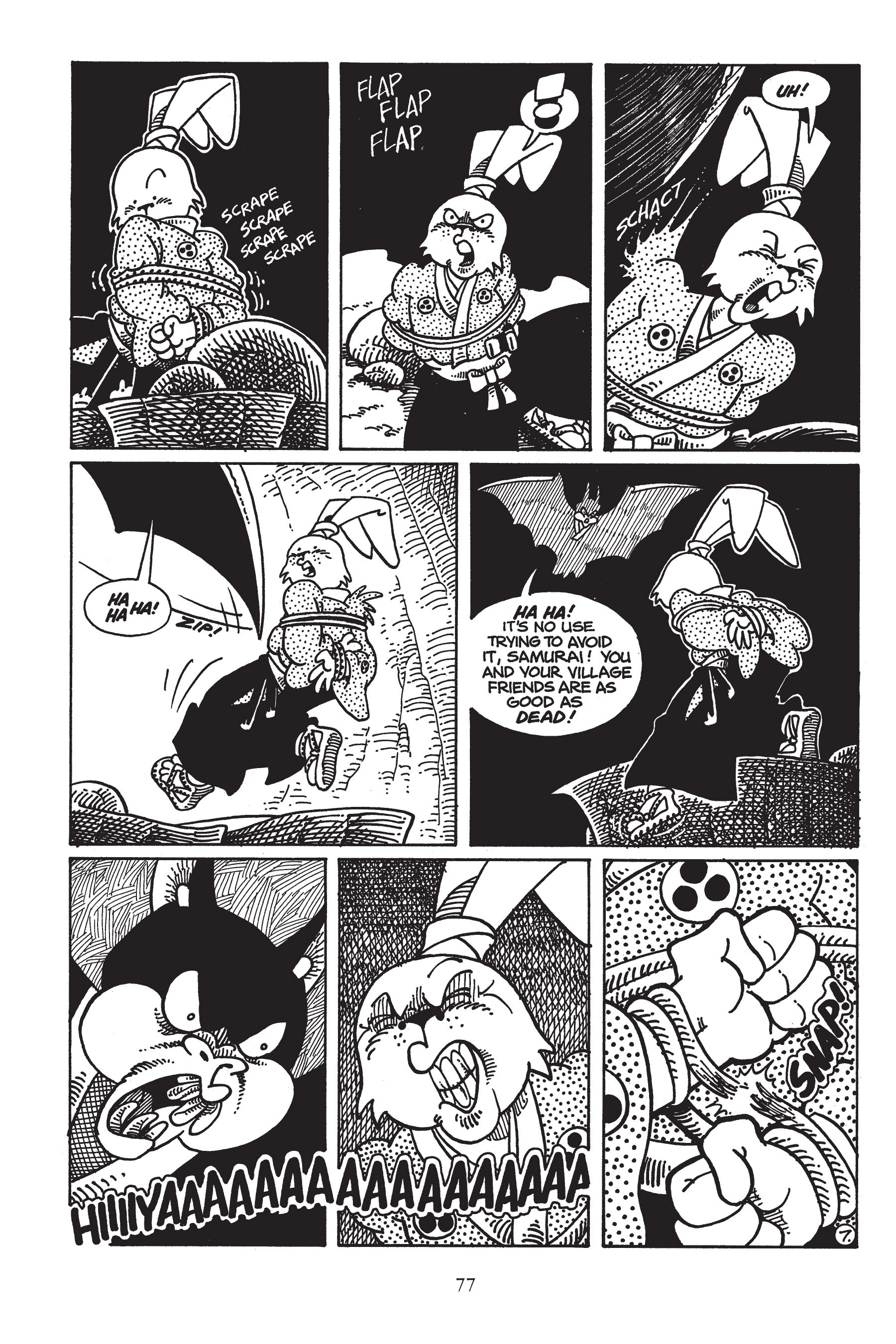 Read online Usagi Yojimbo (1987) comic -  Issue # _TPB 5 - 76