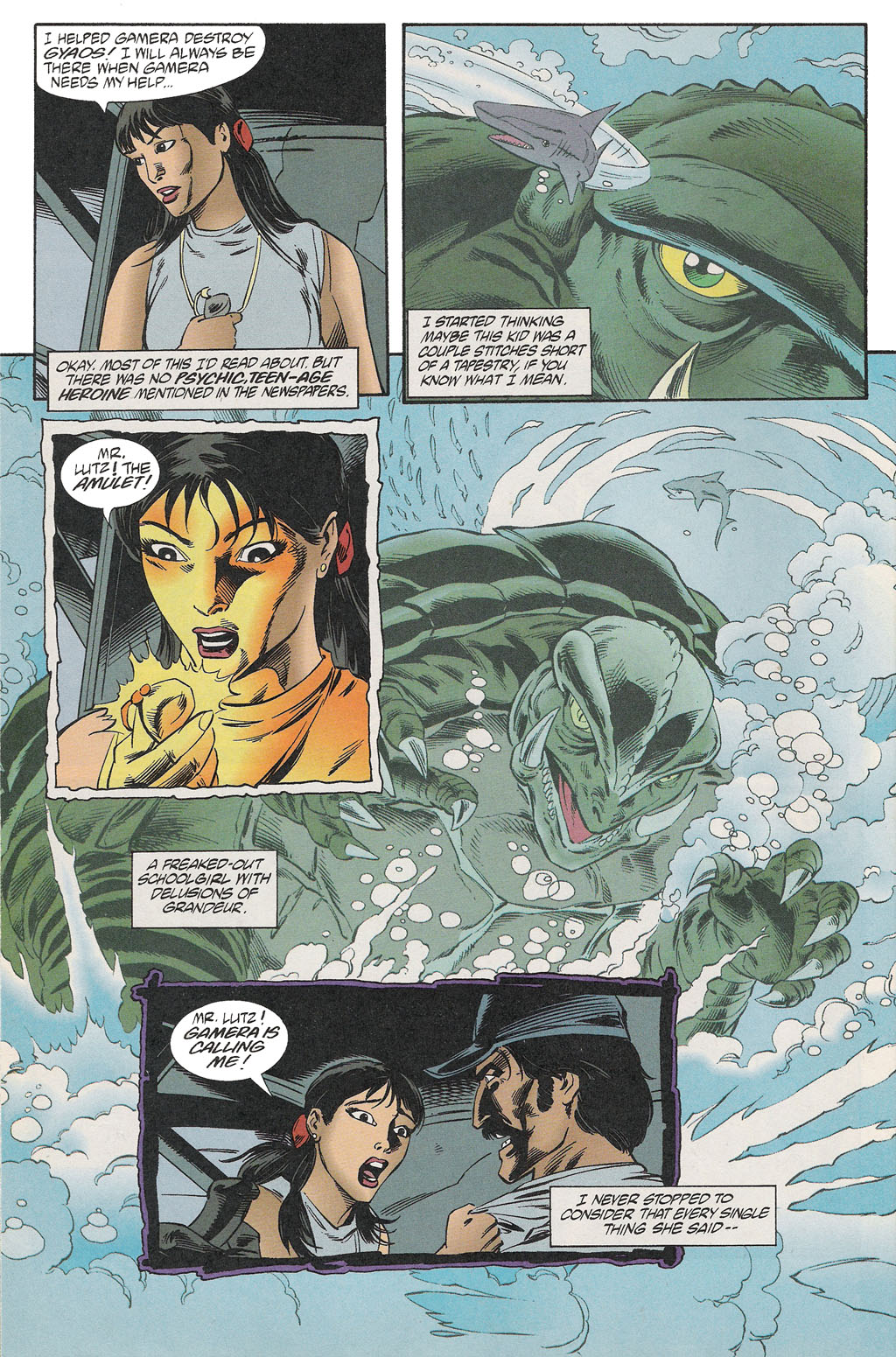 Read online Gamera comic -  Issue #1 - 12