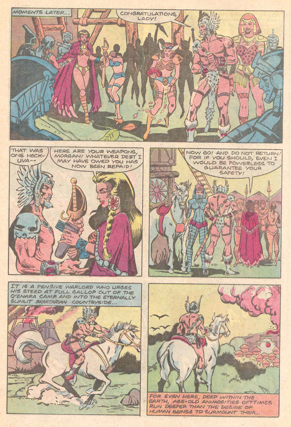 Read online Warlord (1976) comic -  Issue #102 - 22