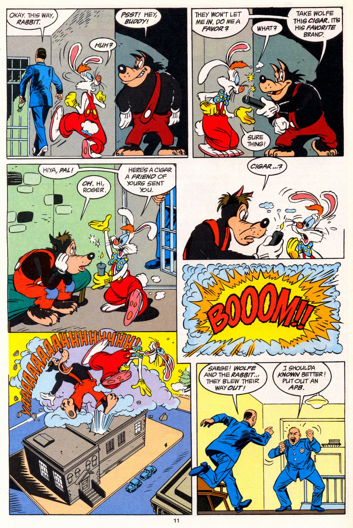 Read online Roger Rabbit comic -  Issue #5 - 16