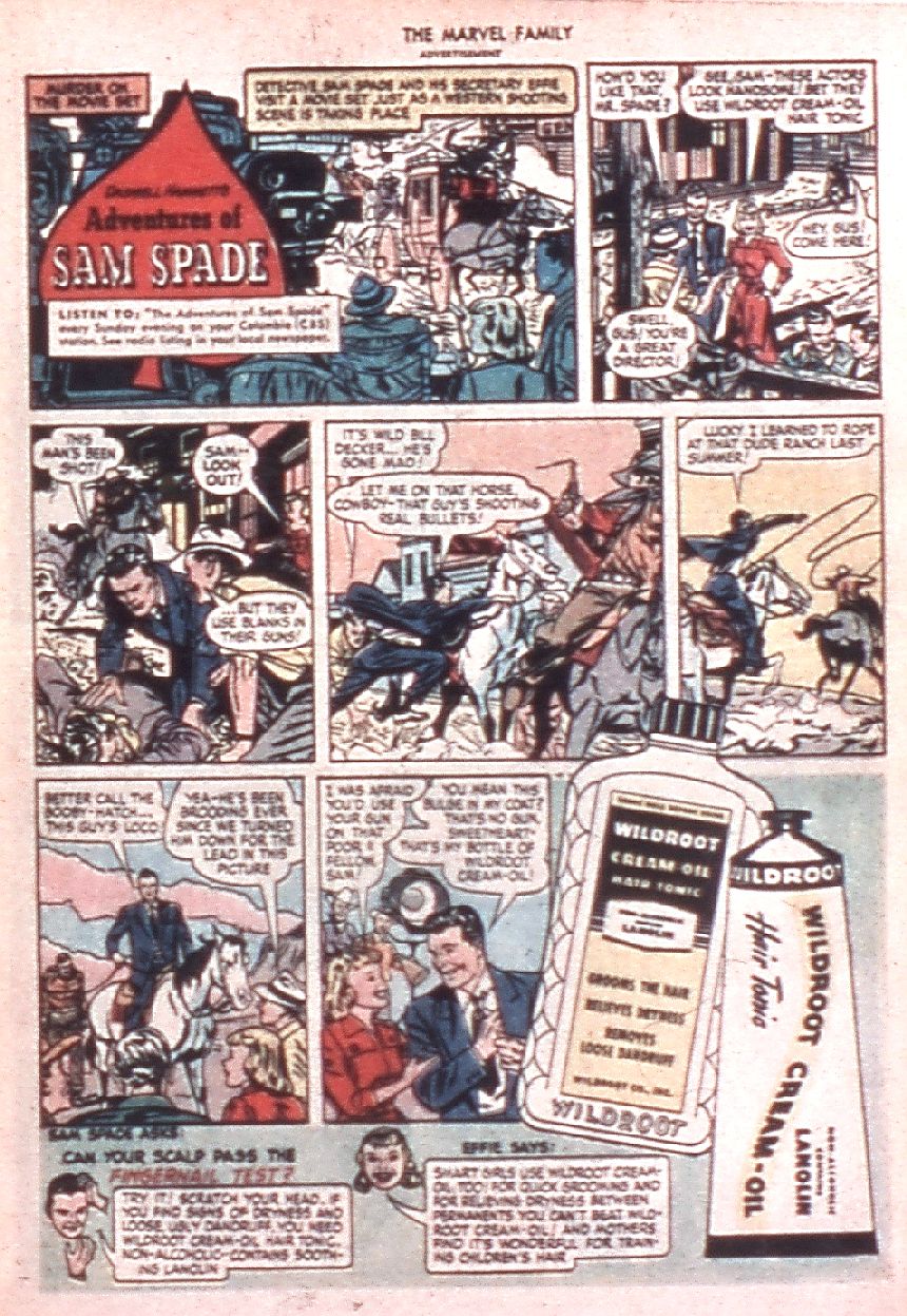 Read online The Marvel Family comic -  Issue #31 - 17