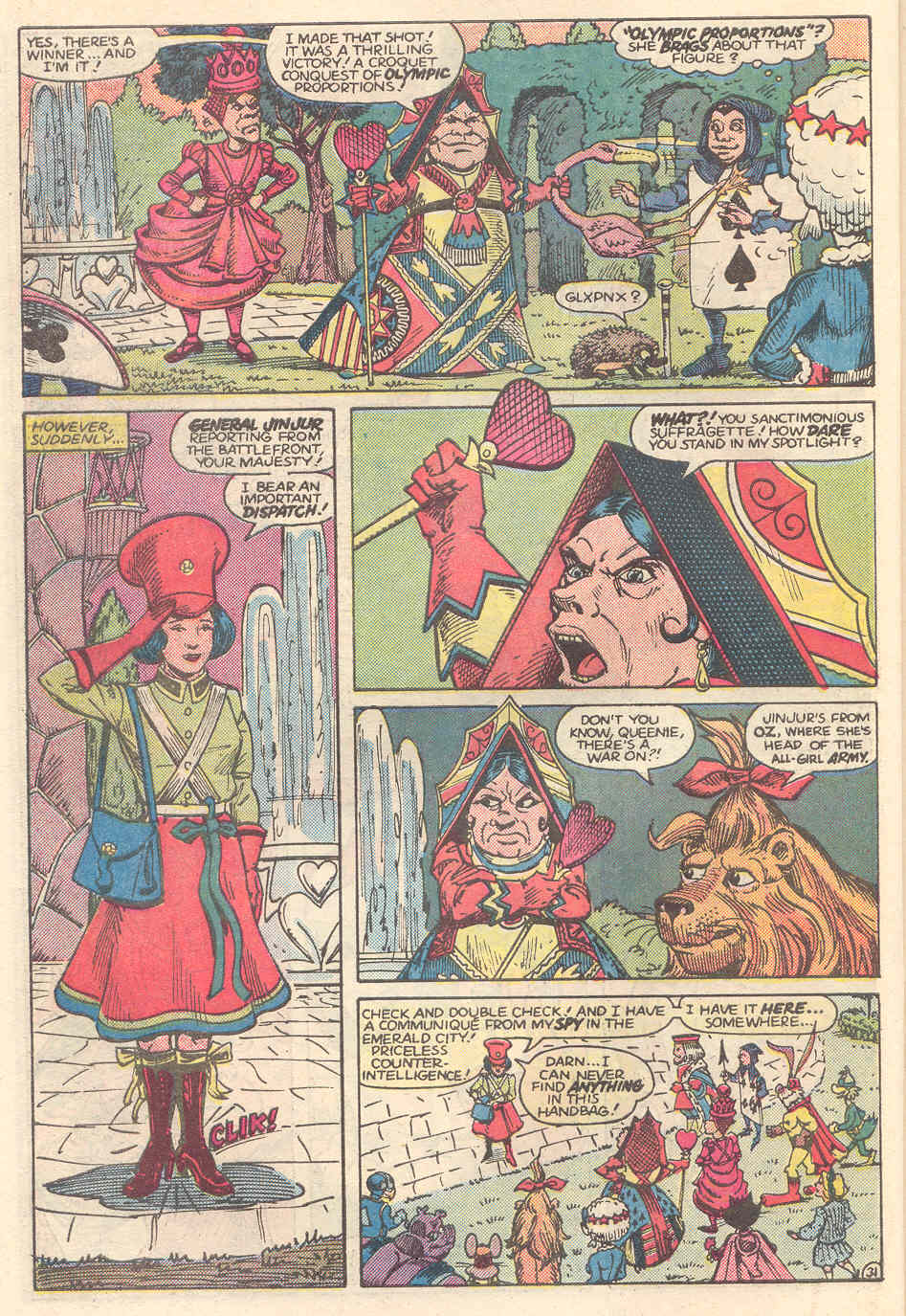 Read online The Oz-Wonderland War comic -  Issue #1 - 33