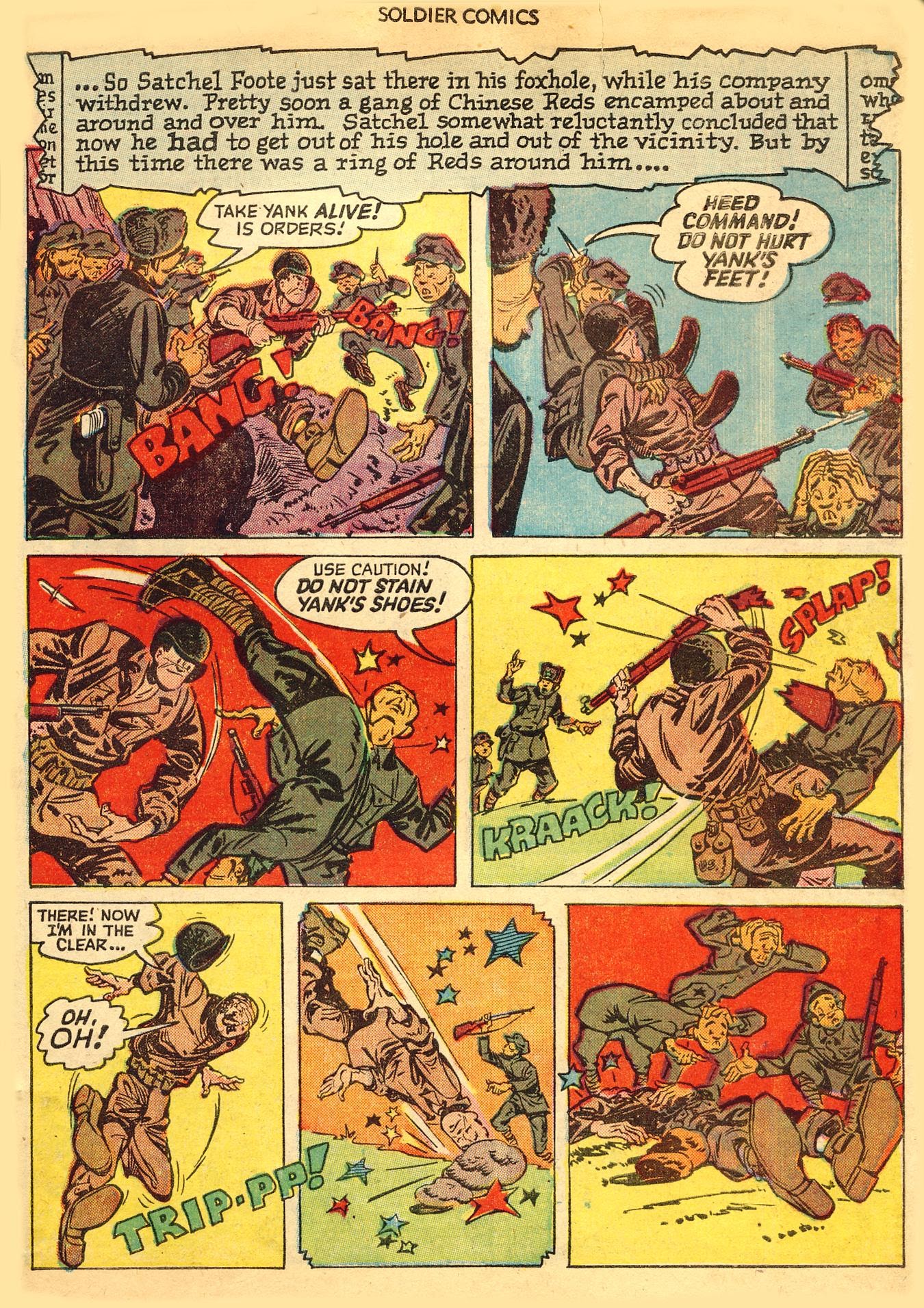 Read online Soldier Comics comic -  Issue #1 - 32