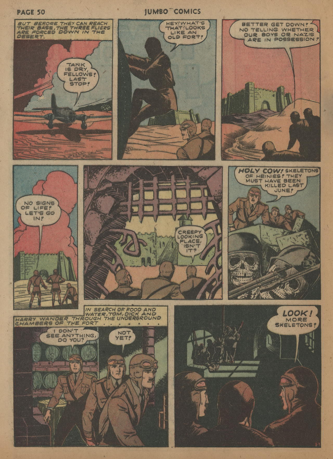 Read online Jumbo Comics comic -  Issue #47 - 52