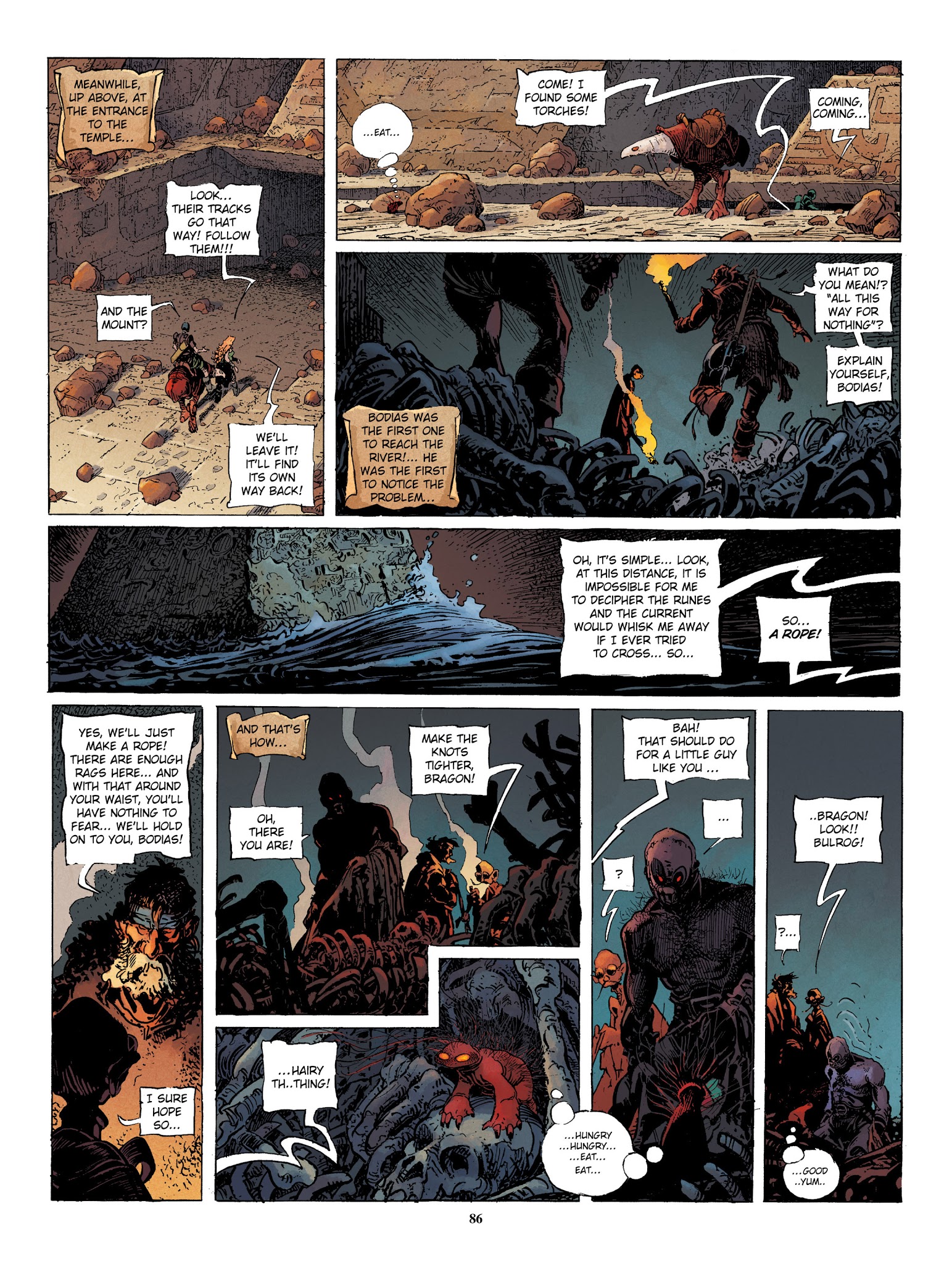 Read online The Quest for the Time Bird comic -  Issue # TPB - 87