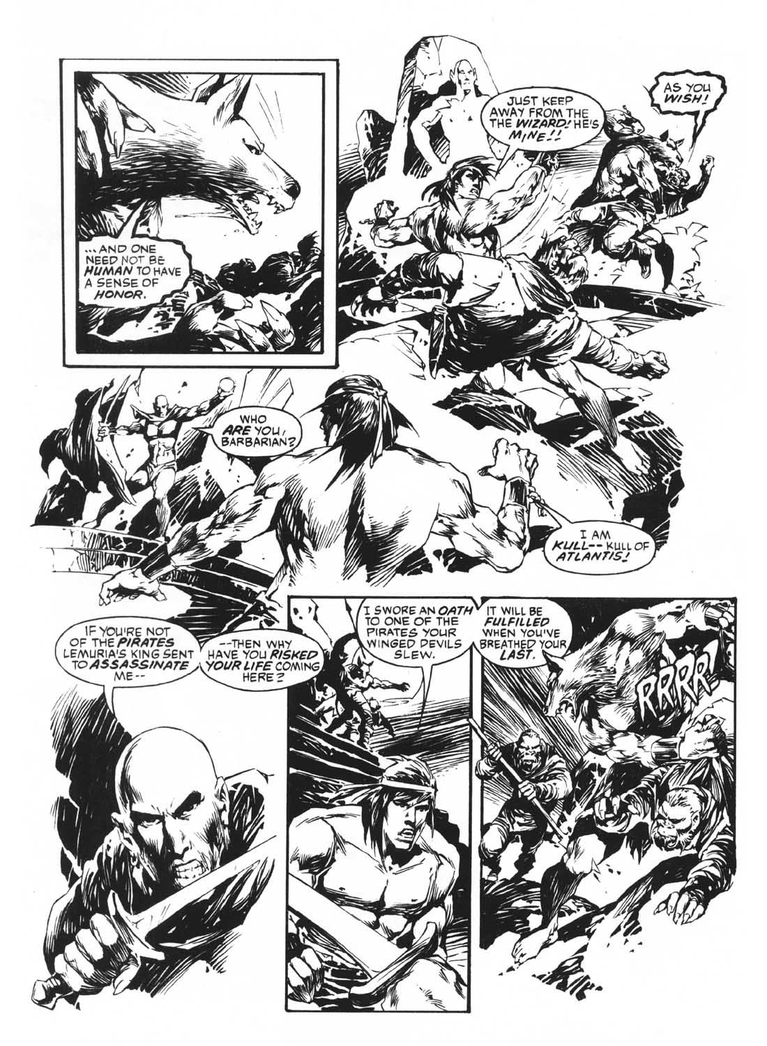 Read online The Savage Sword Of Conan comic -  Issue #233 - 53
