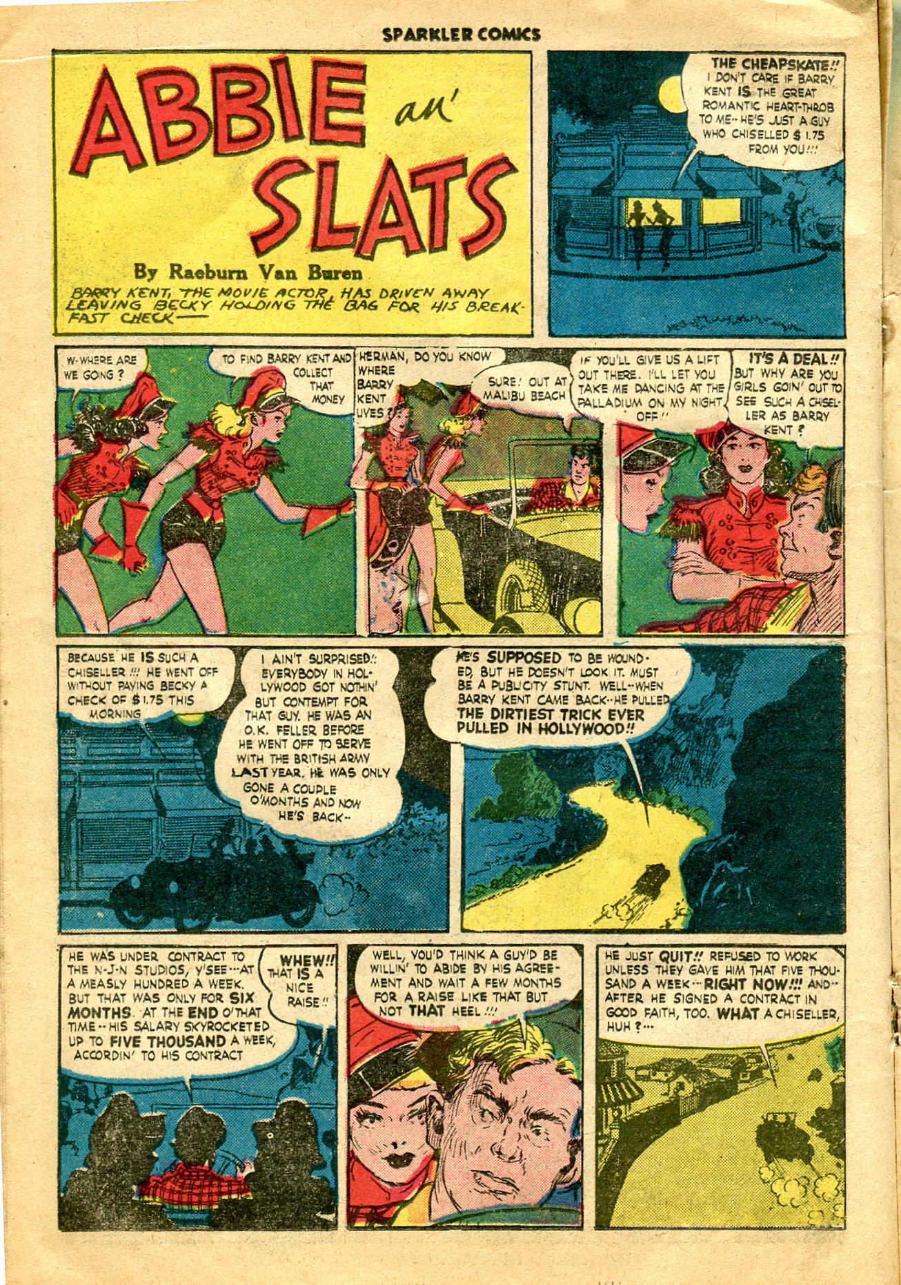Read online Sparkler Comics comic -  Issue #42 - 22