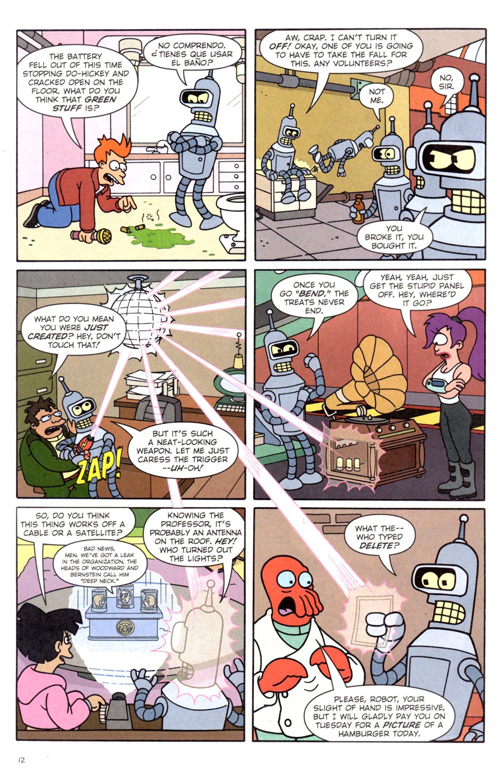 Read online Futurama Comics comic -  Issue #14 - 13