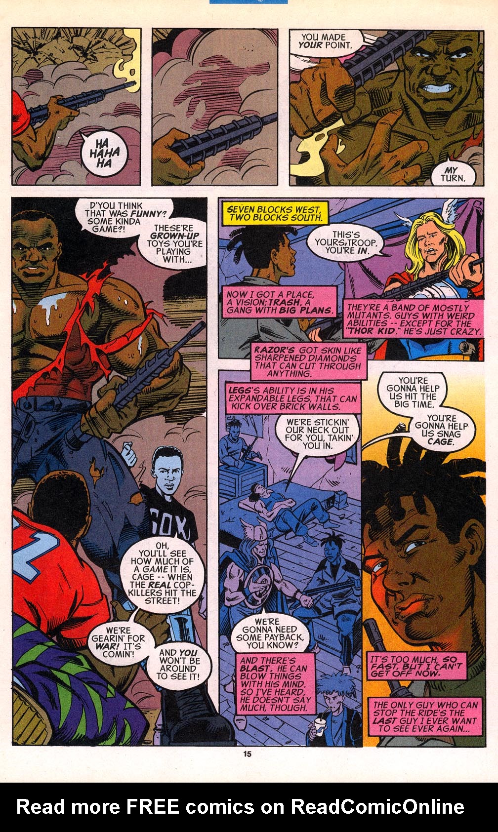 Read online Cage (1992) comic -  Issue #11 - 11