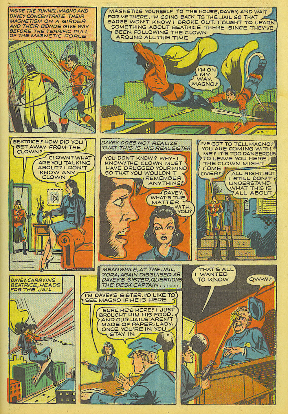 Read online Super-Mystery Comics comic -  Issue #9 - 11