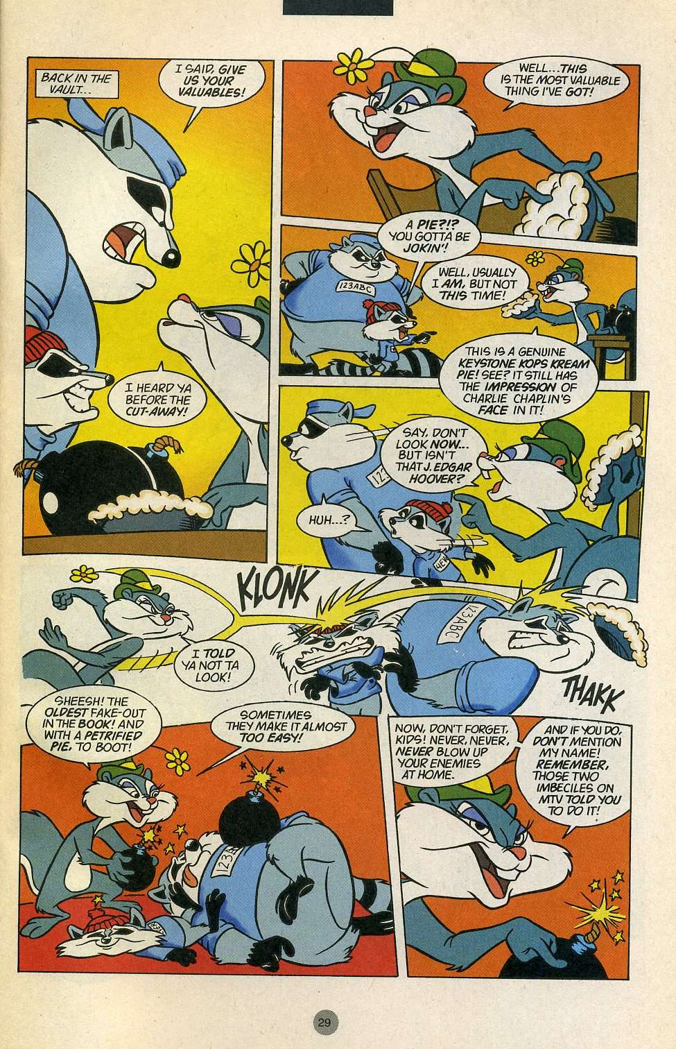 Read online Animaniacs comic -  Issue #14 - 31