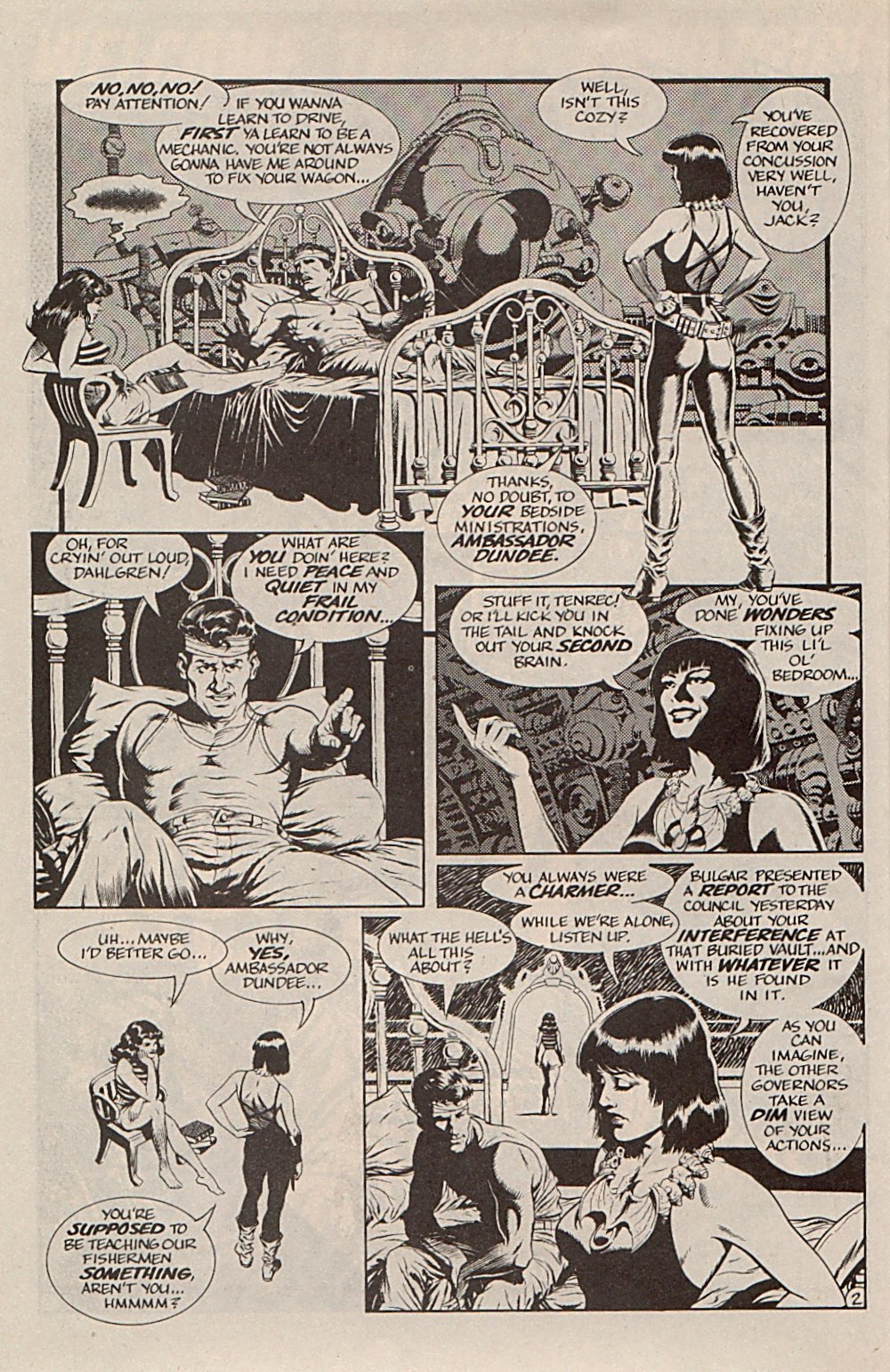 Read online Xenozoic Tales comic -  Issue #8 - 5