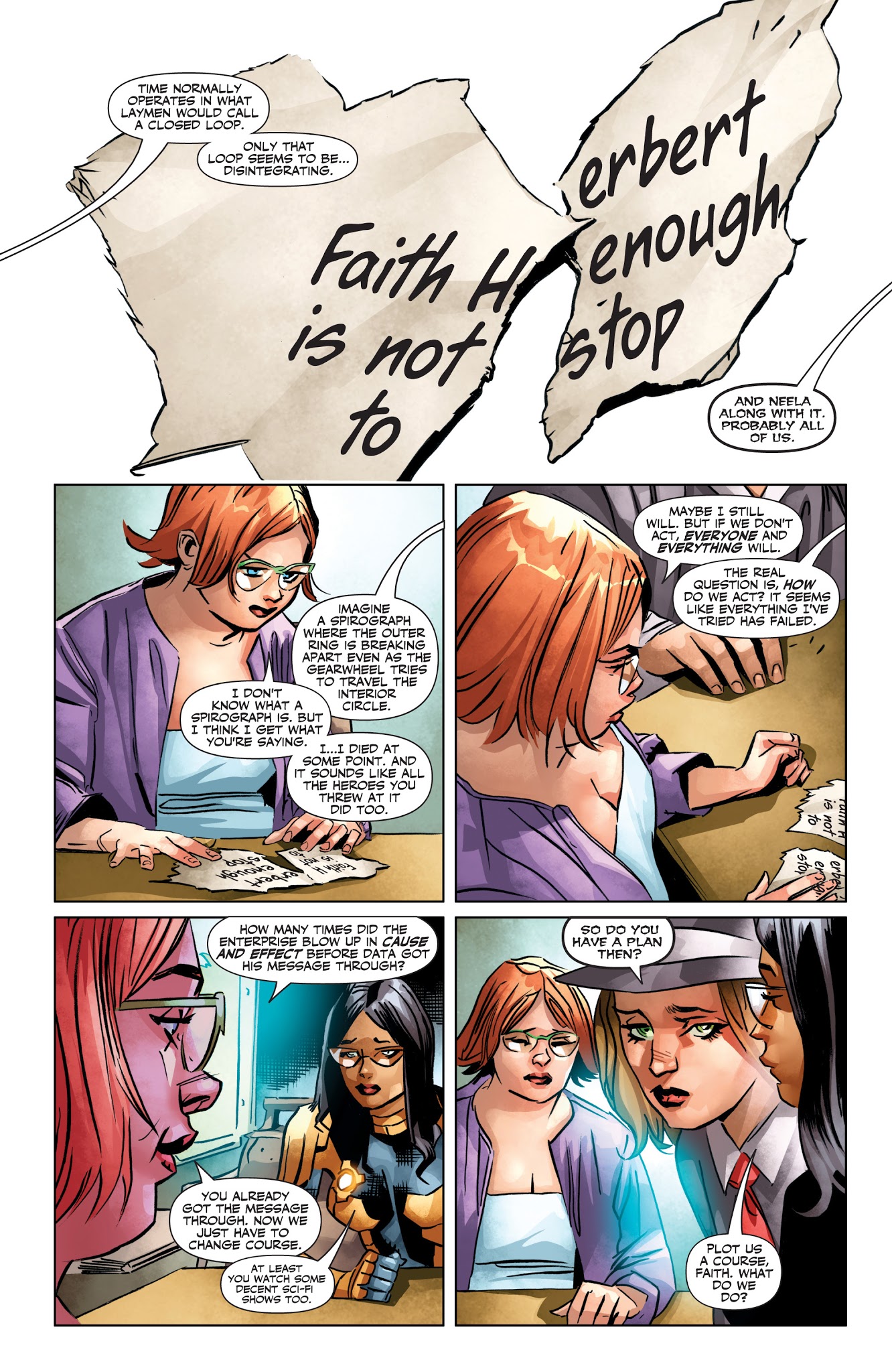 Read online Faith and the Future Force comic -  Issue #3 - 22