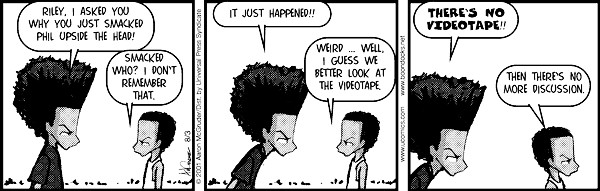 Read online The Boondocks Collection comic -  Issue # Year 2001 - 215