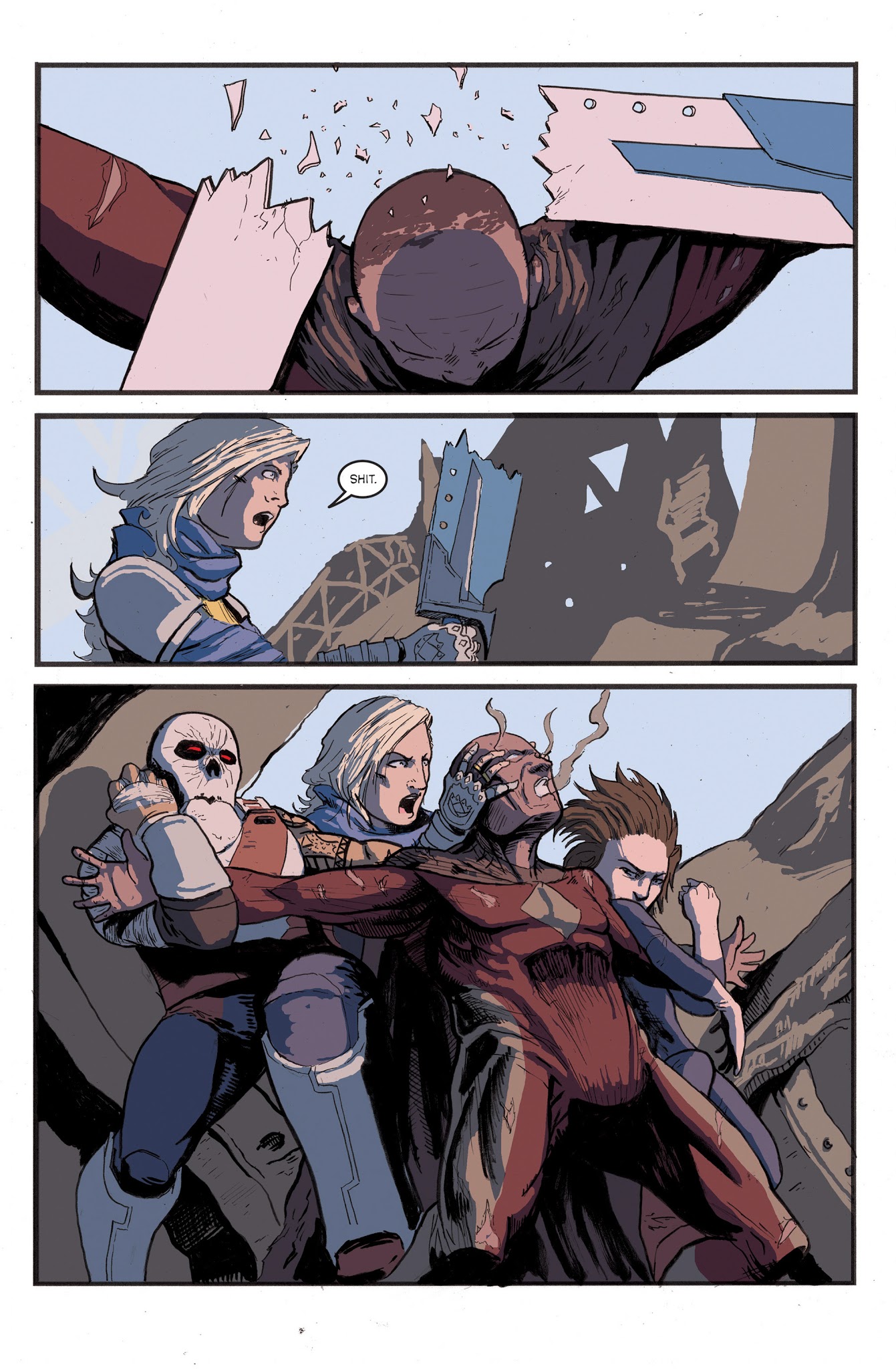 Read online 2085: Imperium Contingency comic -  Issue # TPB - 159